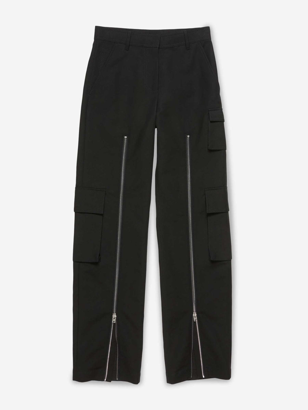 Satin Cargo Trousers Acne studios – Гарантія оригінальності – боковий вид