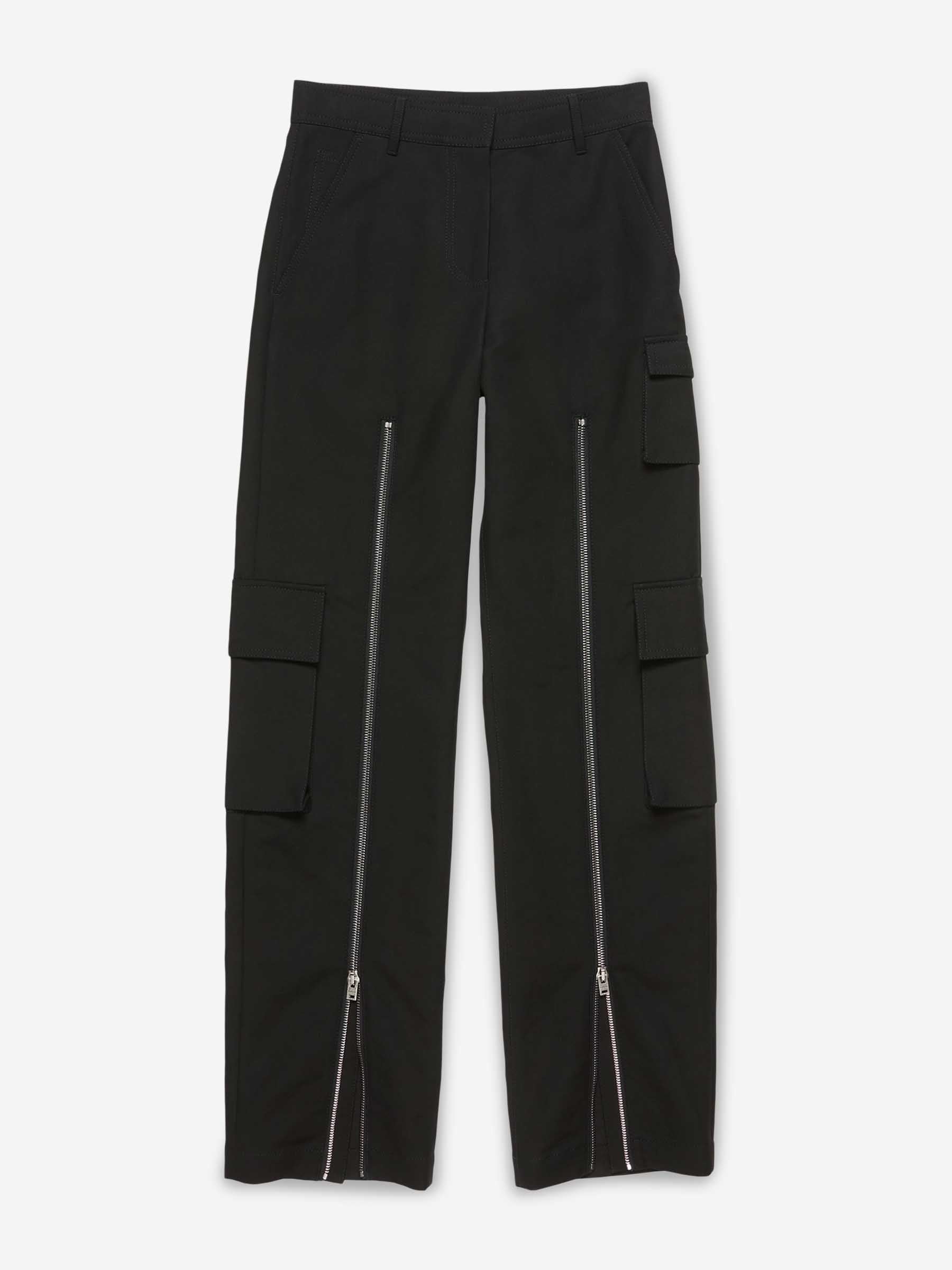 Satin Cargo Trousers Acne studios – Гарантія оригінальності – боковий вид