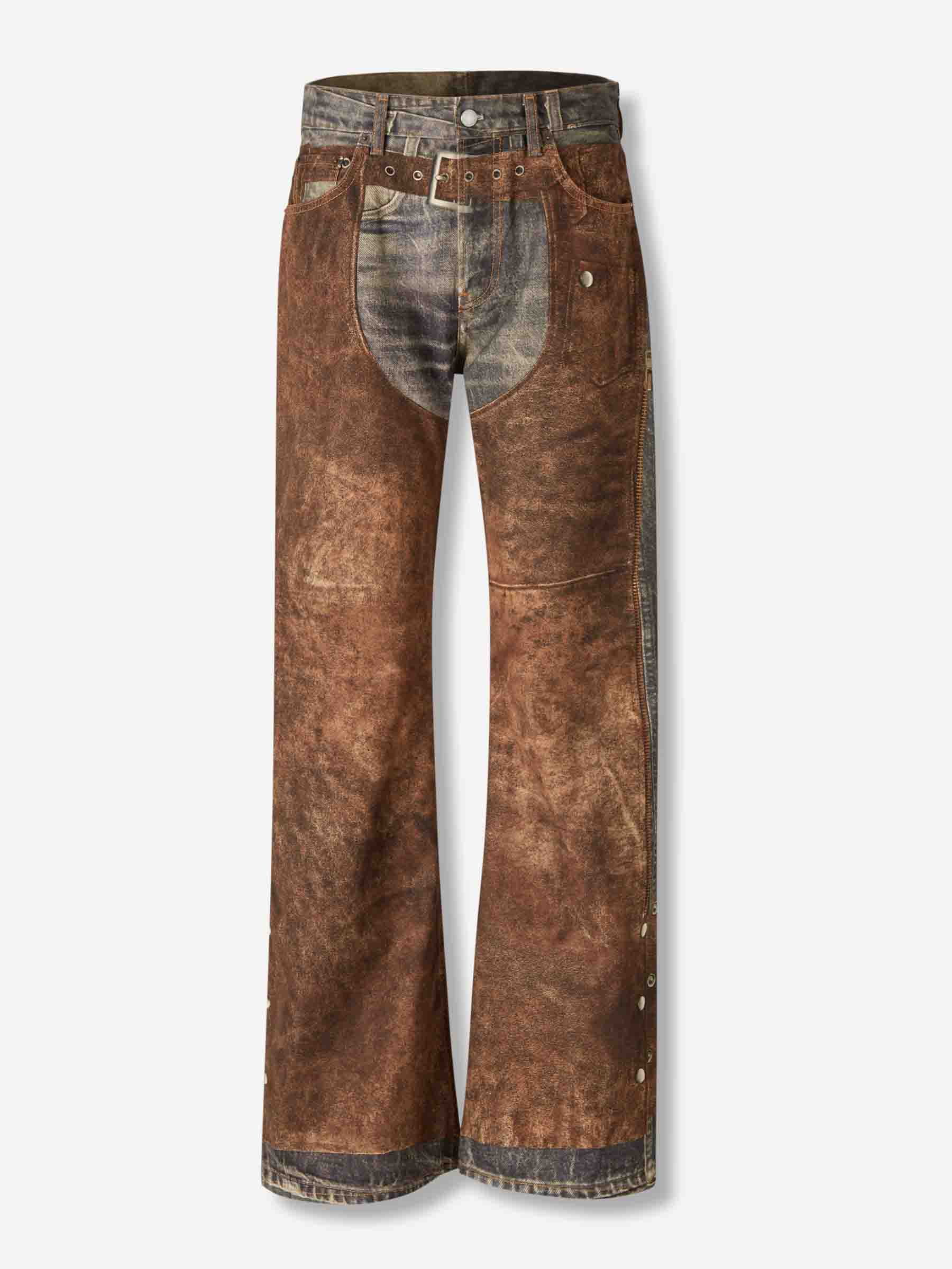 Wide Jeans Trompe-Lœil Acne studios оригінал – Купити в Україні – боковий вид