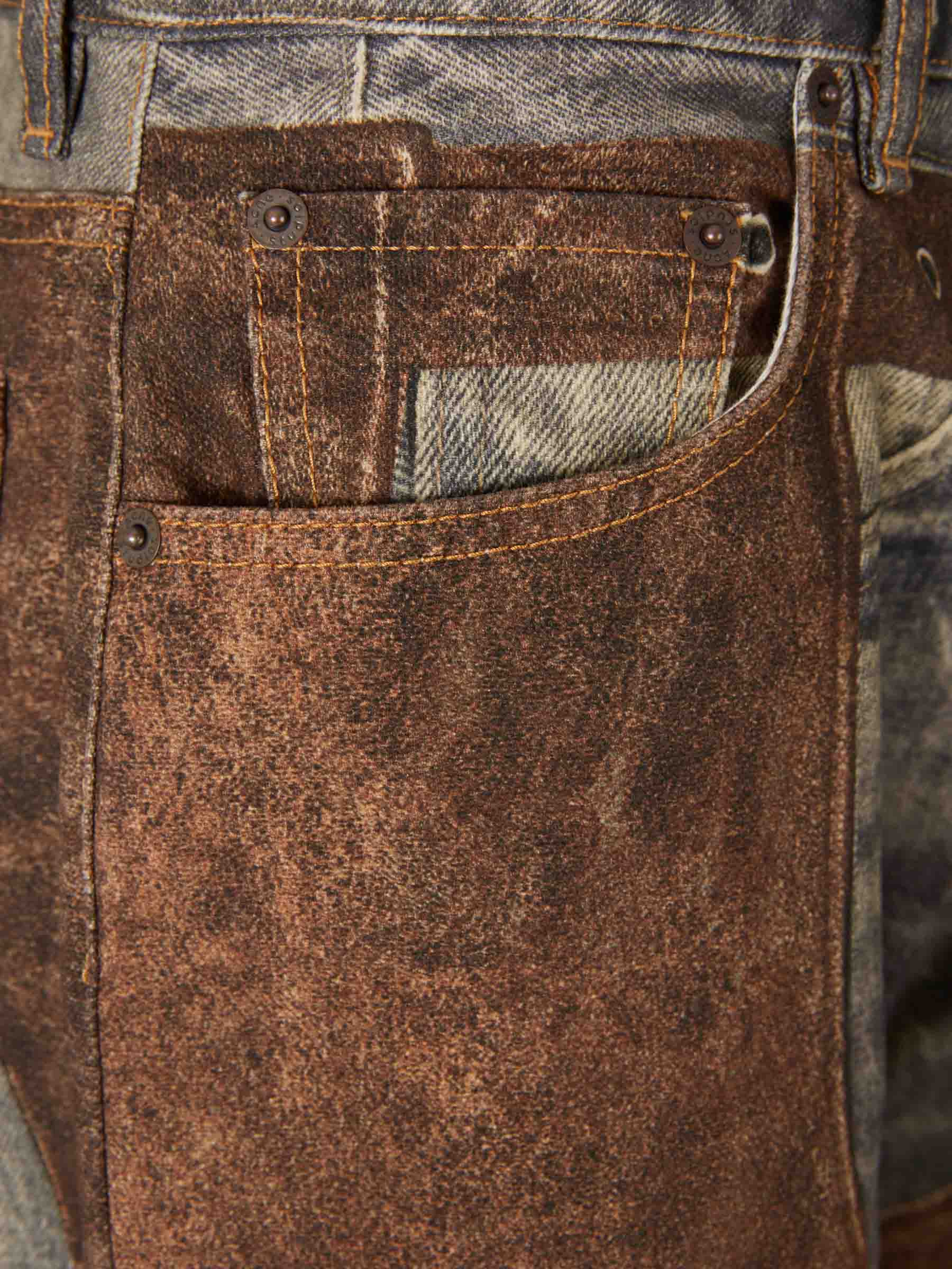 Wide Jeans Trompe-Lœil Acne studios оригінал – Купити в Україні – збільшений вид