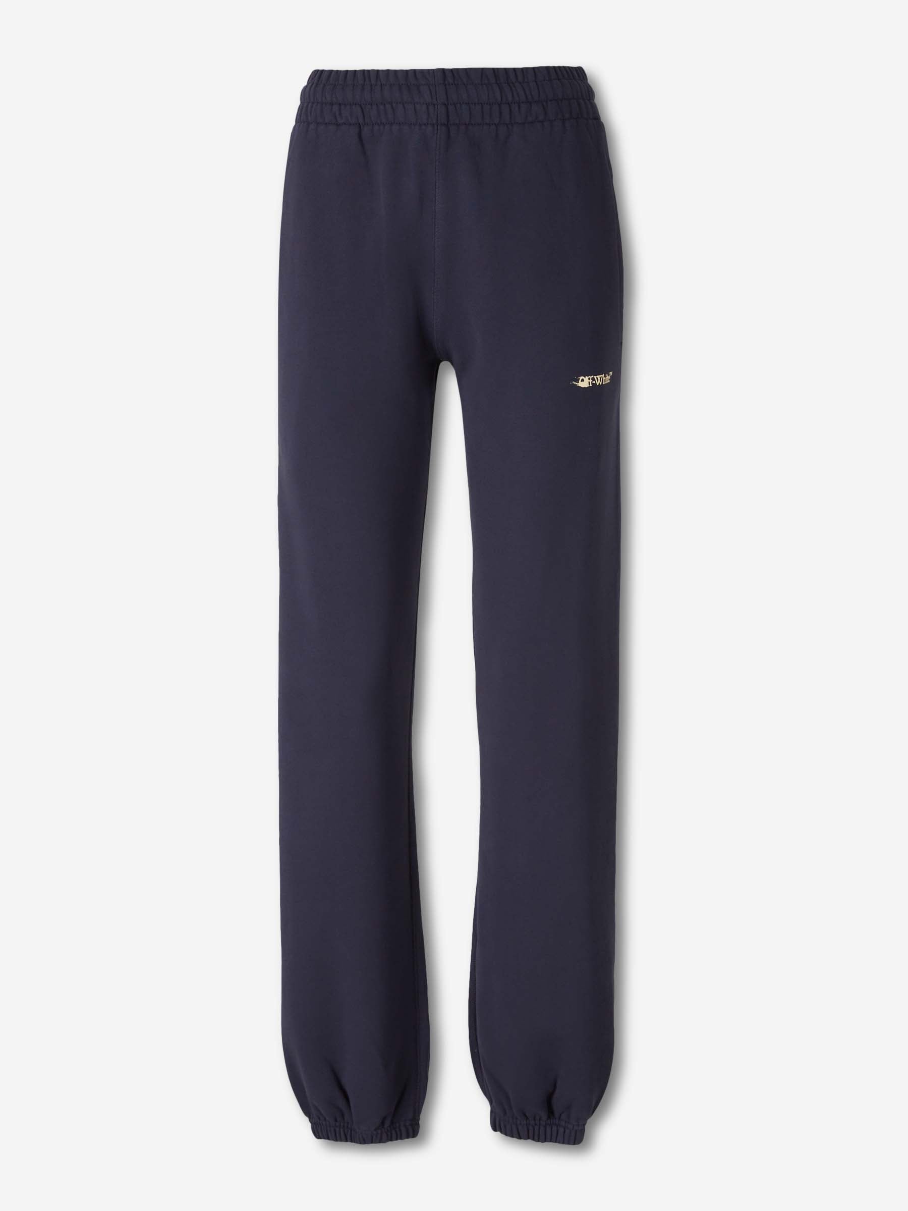 Оригінальна Sporty Logo Joggers Off-white – боковий вид