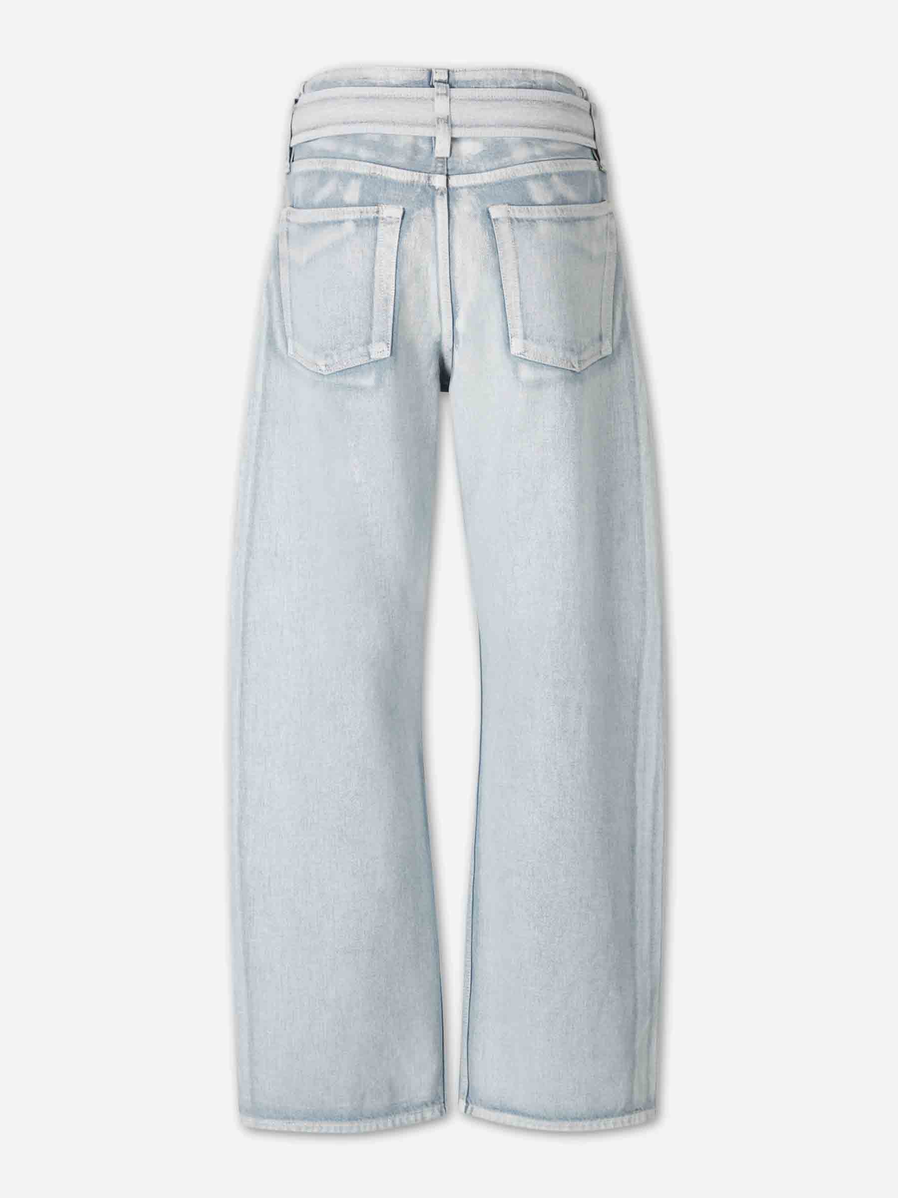 Wide Leg Trousers Belt Acne studios – Гарантія оригінальності – детальний вид