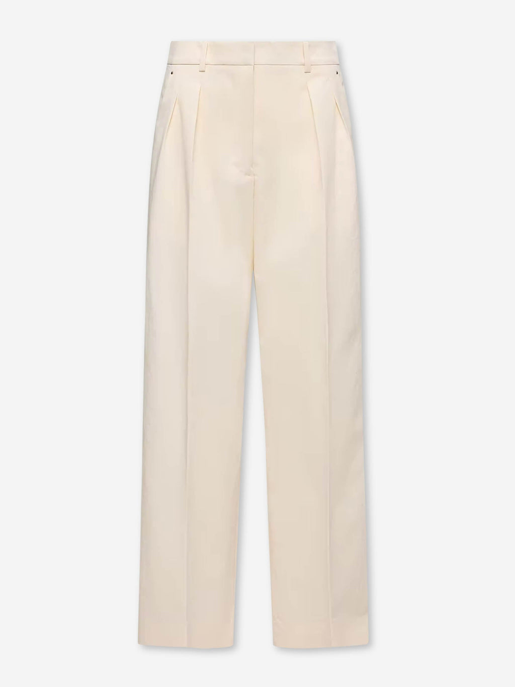 Straight Leg Trousers With Pleats Moncler – Гарантія оригінальності – боковий вид
