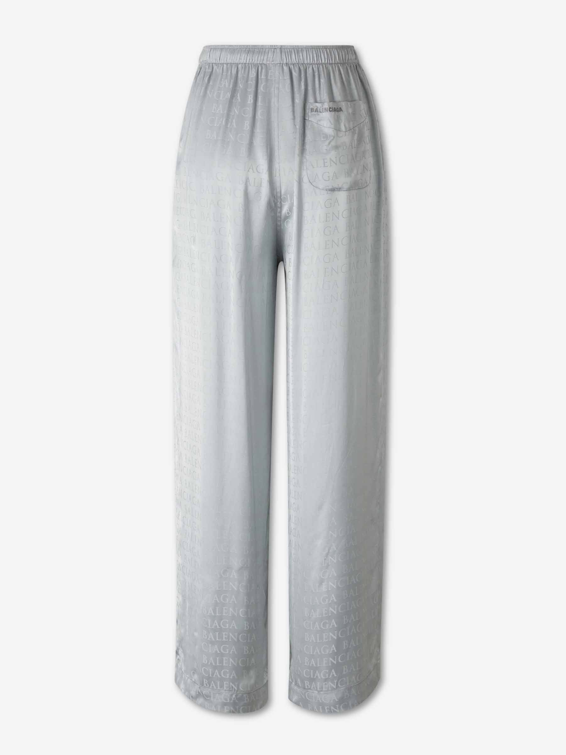 Оригінальна Monogram Wide Leg Trousers Balenciaga – детальний вид