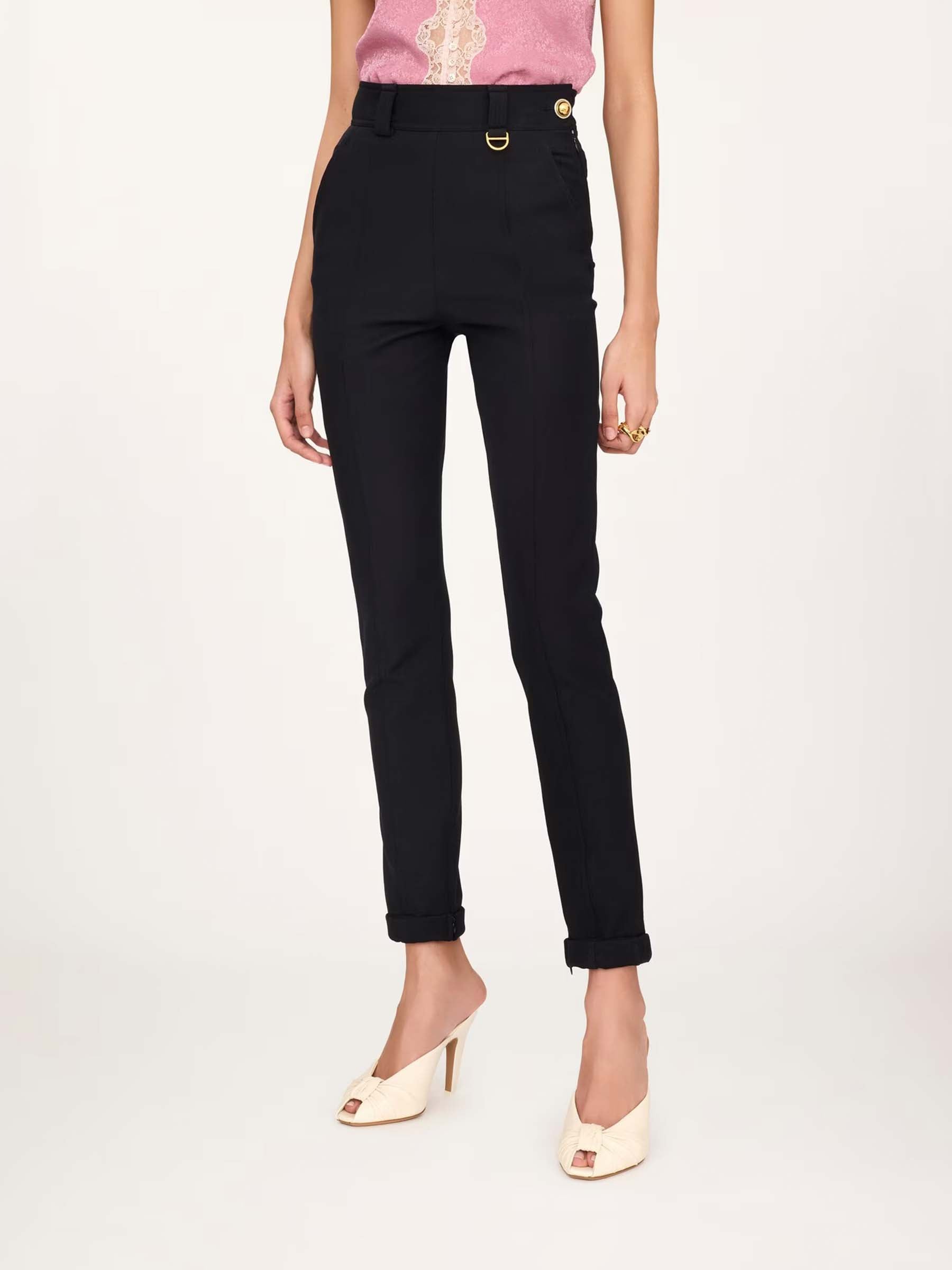High-Waisted Trousers Chloe оригінал – Купити в Україні – вид ззаду