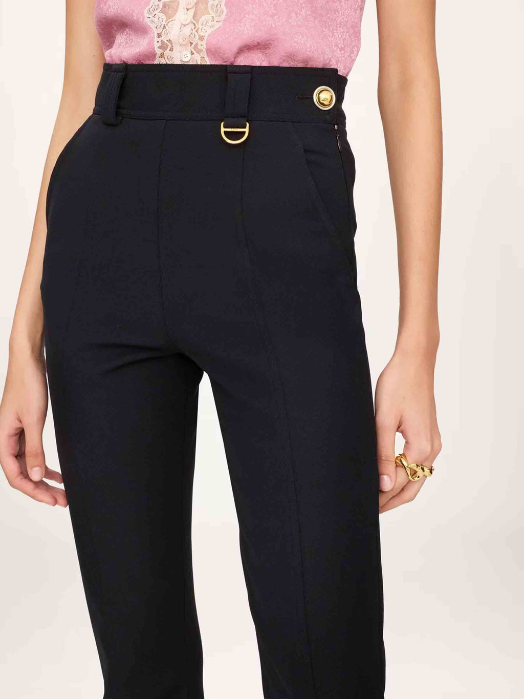 High-Waisted Trousers Chloe оригінал – Купити в Україні – детальний вид