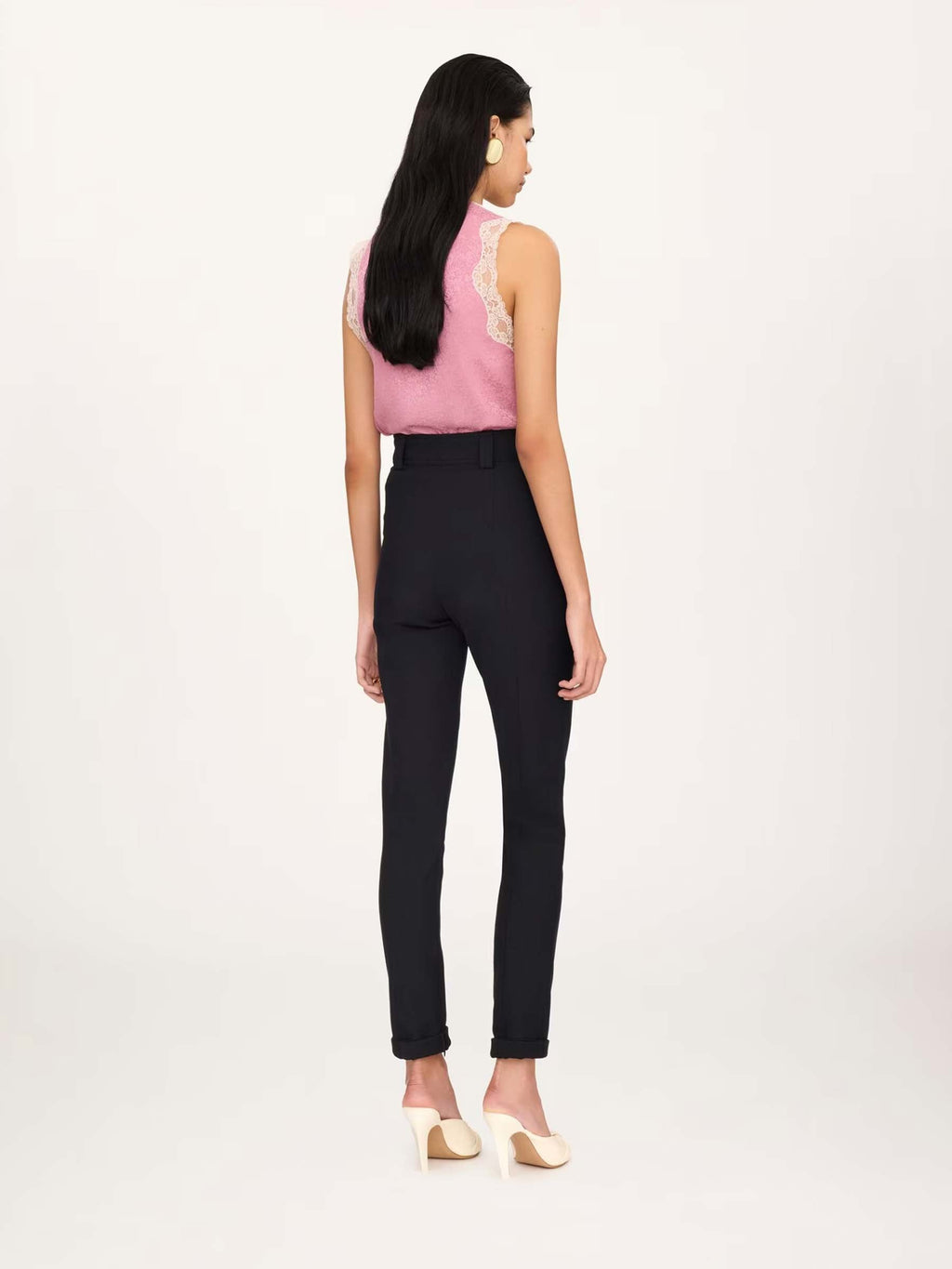 High-Waisted Trousers Chloe оригінал – Купити в Україні – збільшений вид