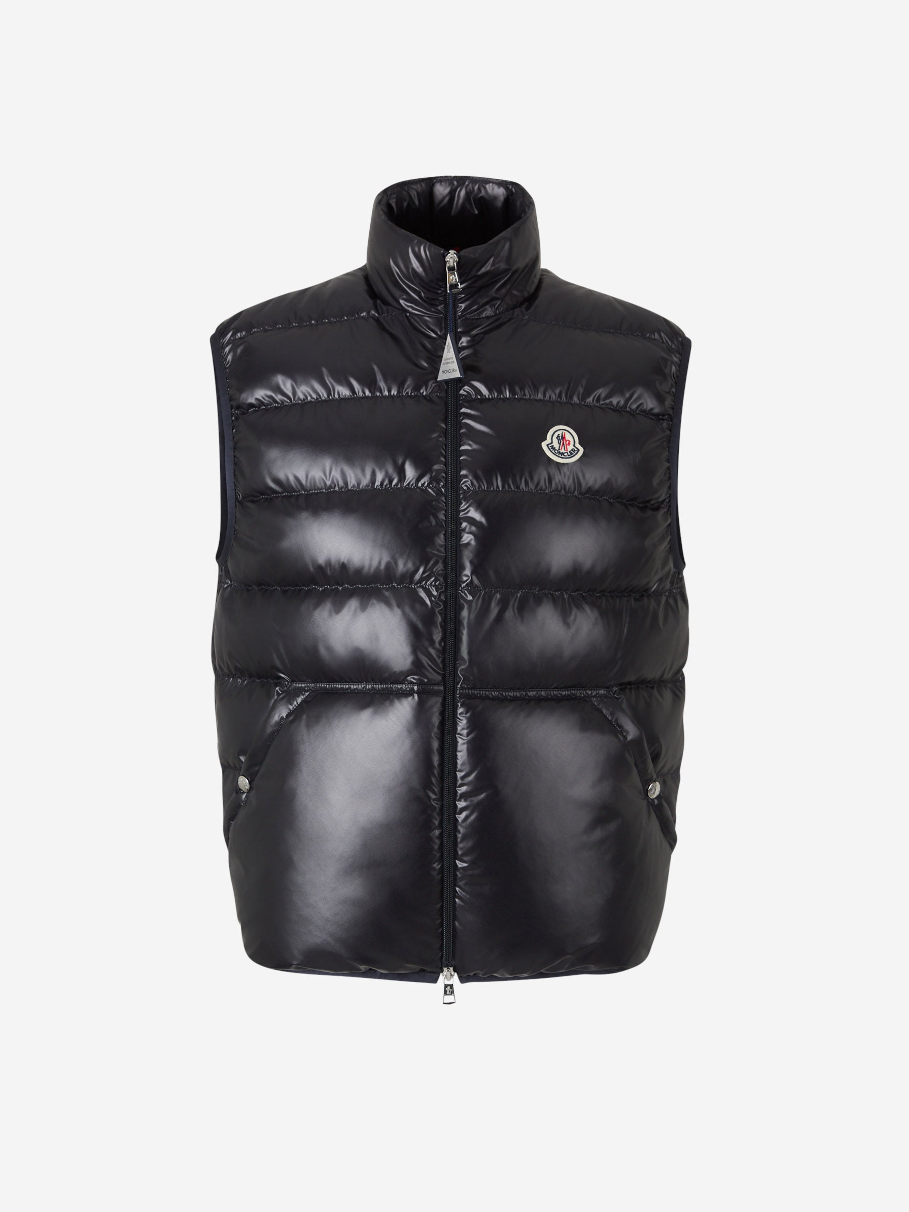 Оригінальна Aube Padded Vest Moncler – боковий вид
