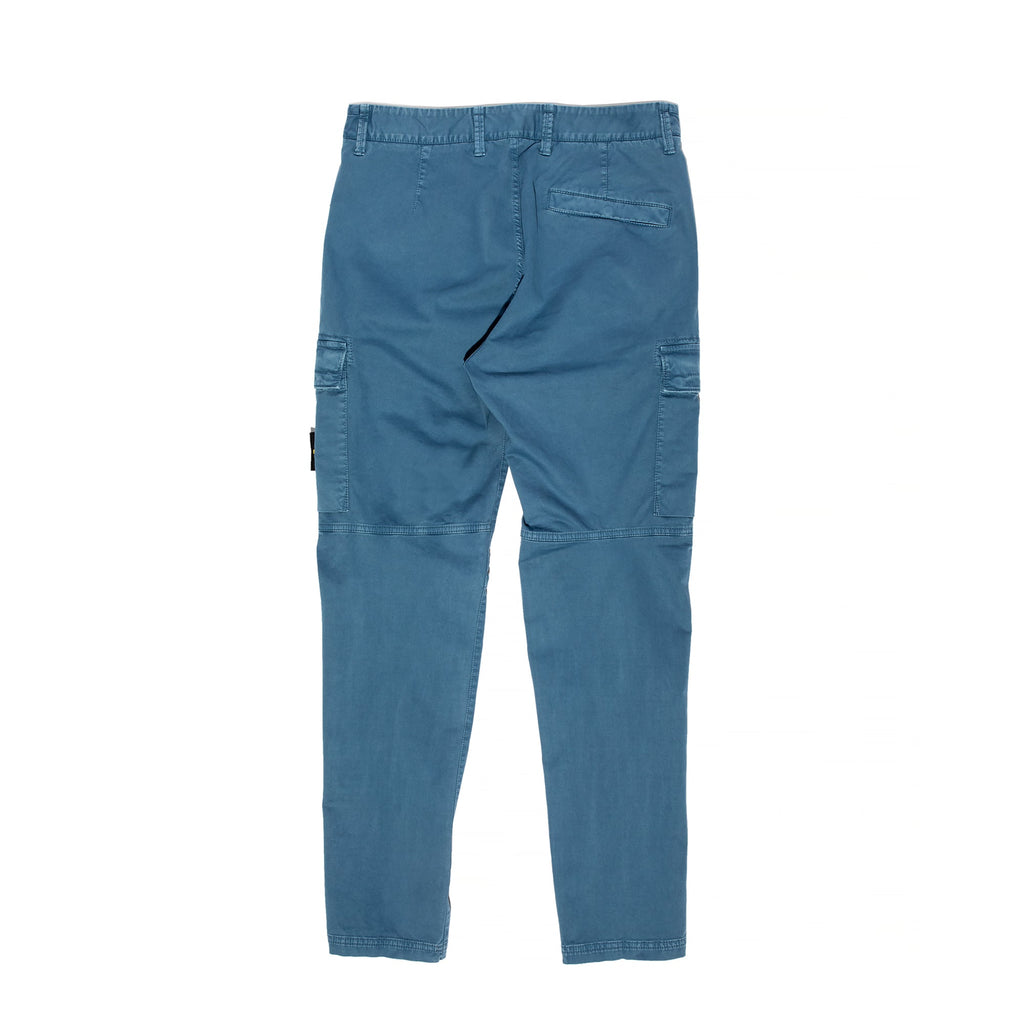 Mens Pants Blue Grey Stone island – Гарантія оригінальності – вид ззаду