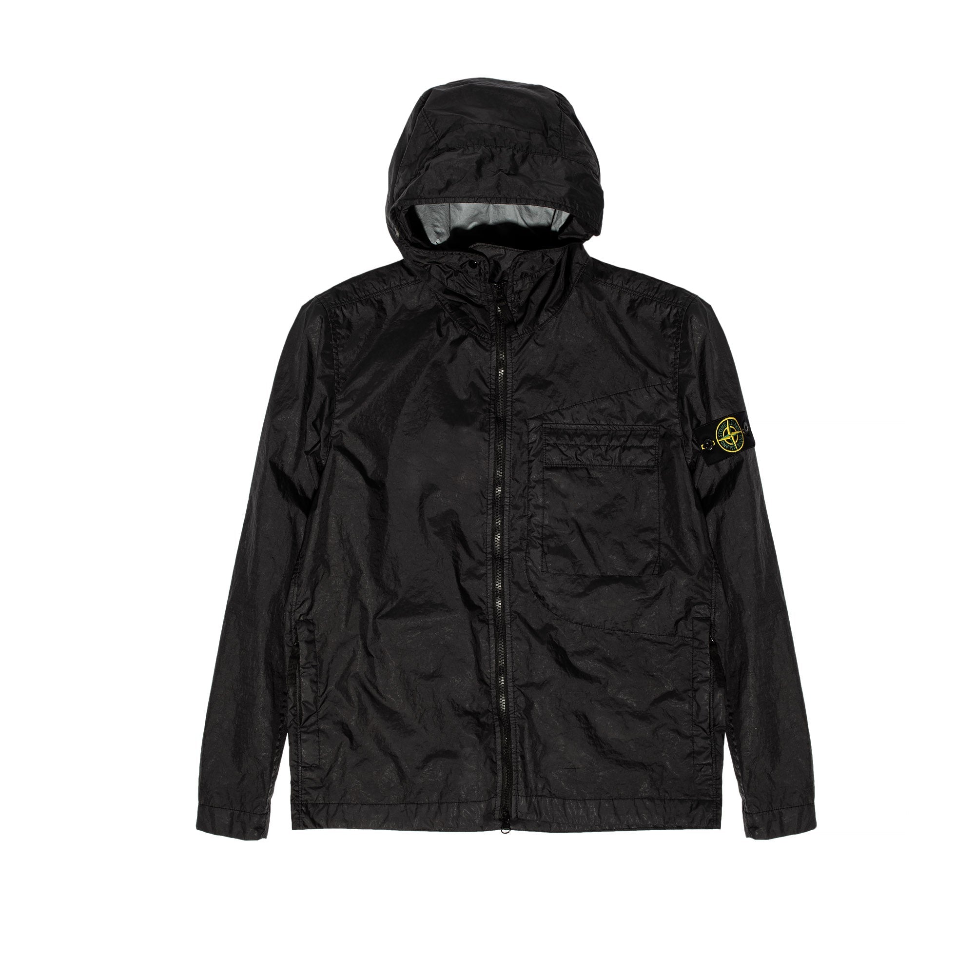Оригінальна Mens Jacket Black Stone island – боковий вид