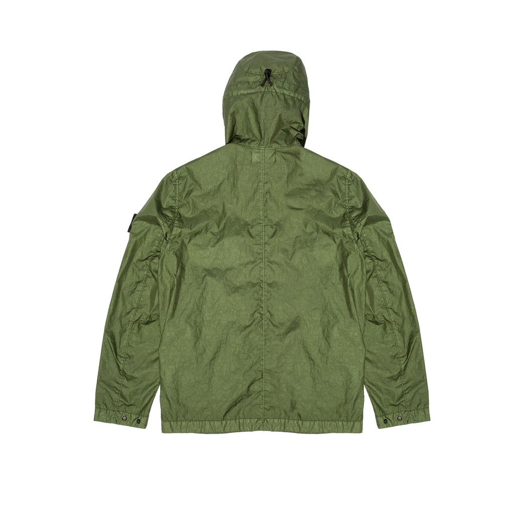 Оригінальна Mens Membrana 3l Tc Jacket Olive Stone island – вид ззаду