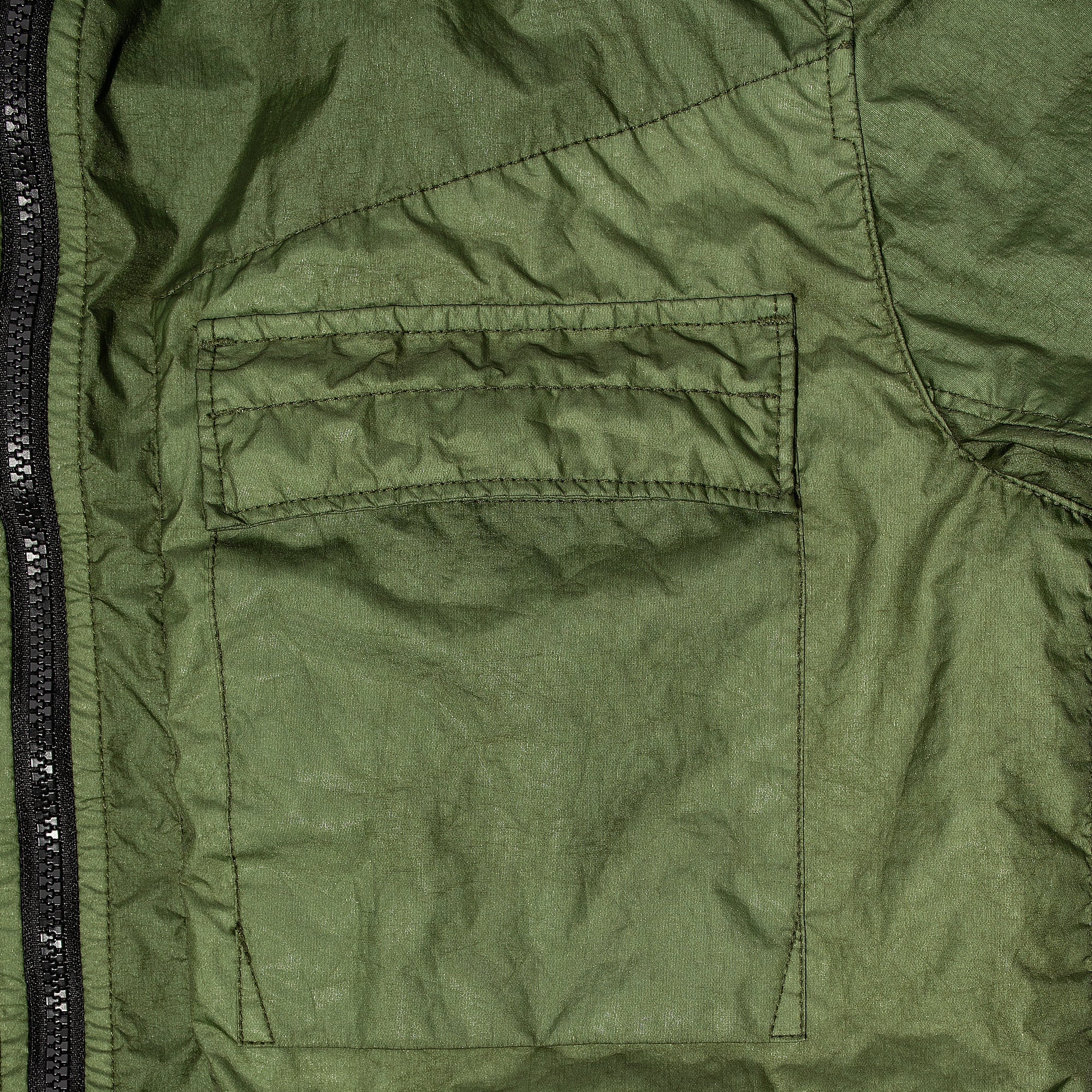 Оригінальна Mens Membrana 3l Tc Jacket Olive Stone island – збільшений вид