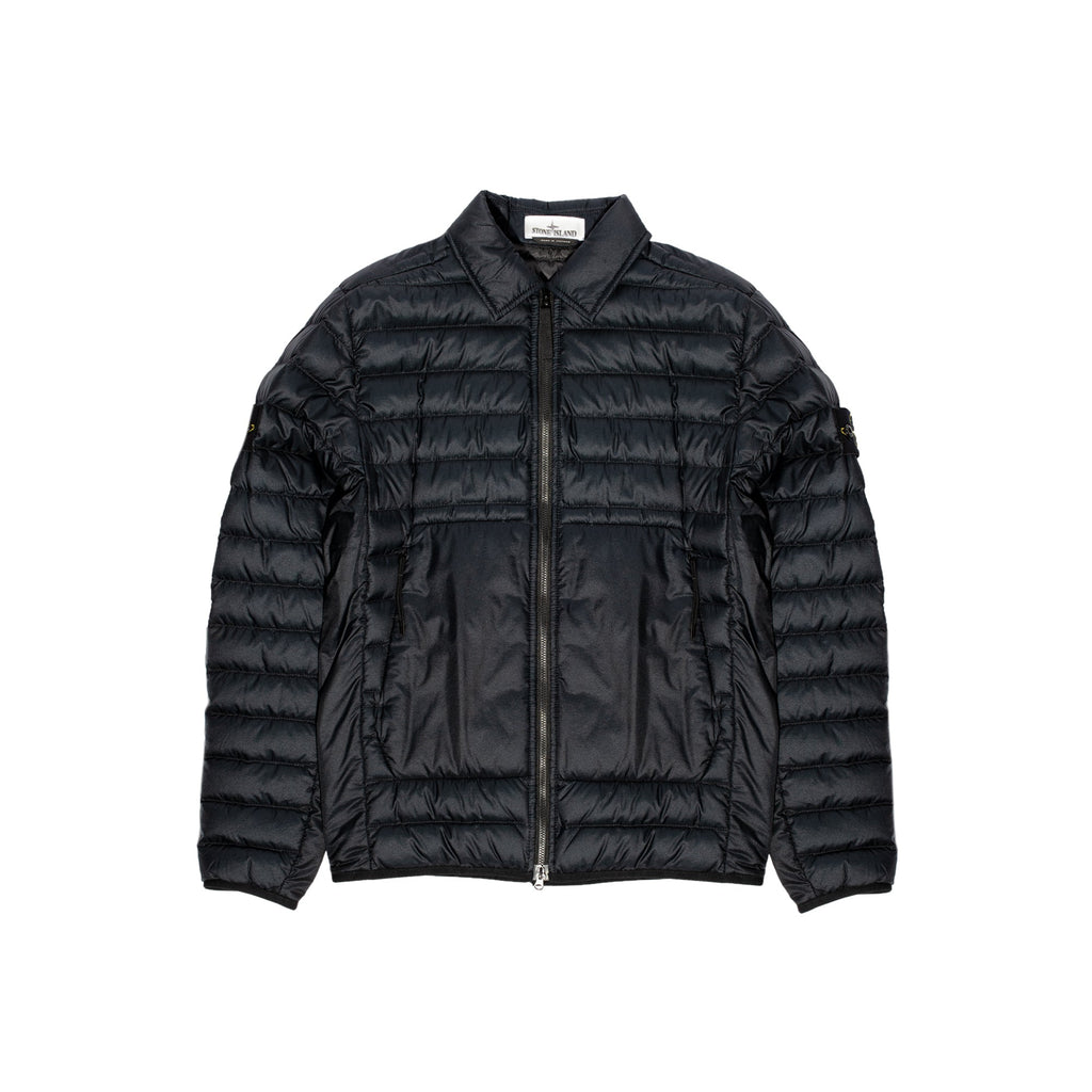 Mens Real Down Jacket Navy Stone island оригінал – Купити в Україні – боковий вид