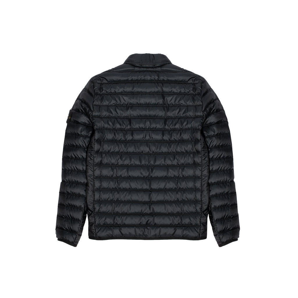 Mens Real Down Jacket Navy Stone island оригінал – Купити в Україні – вид ззаду