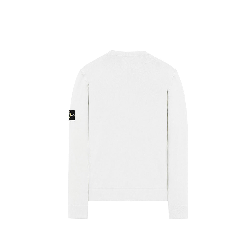 Mens Sweatshirt White Stone island оригінал – Купити в Україні – вид ззаду