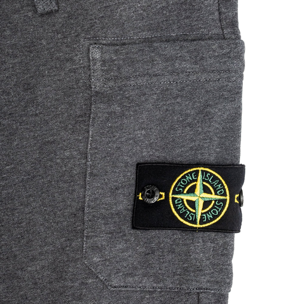 Mens Fleece Pants Grey Stone island – Гарантія оригінальності – детальний вид