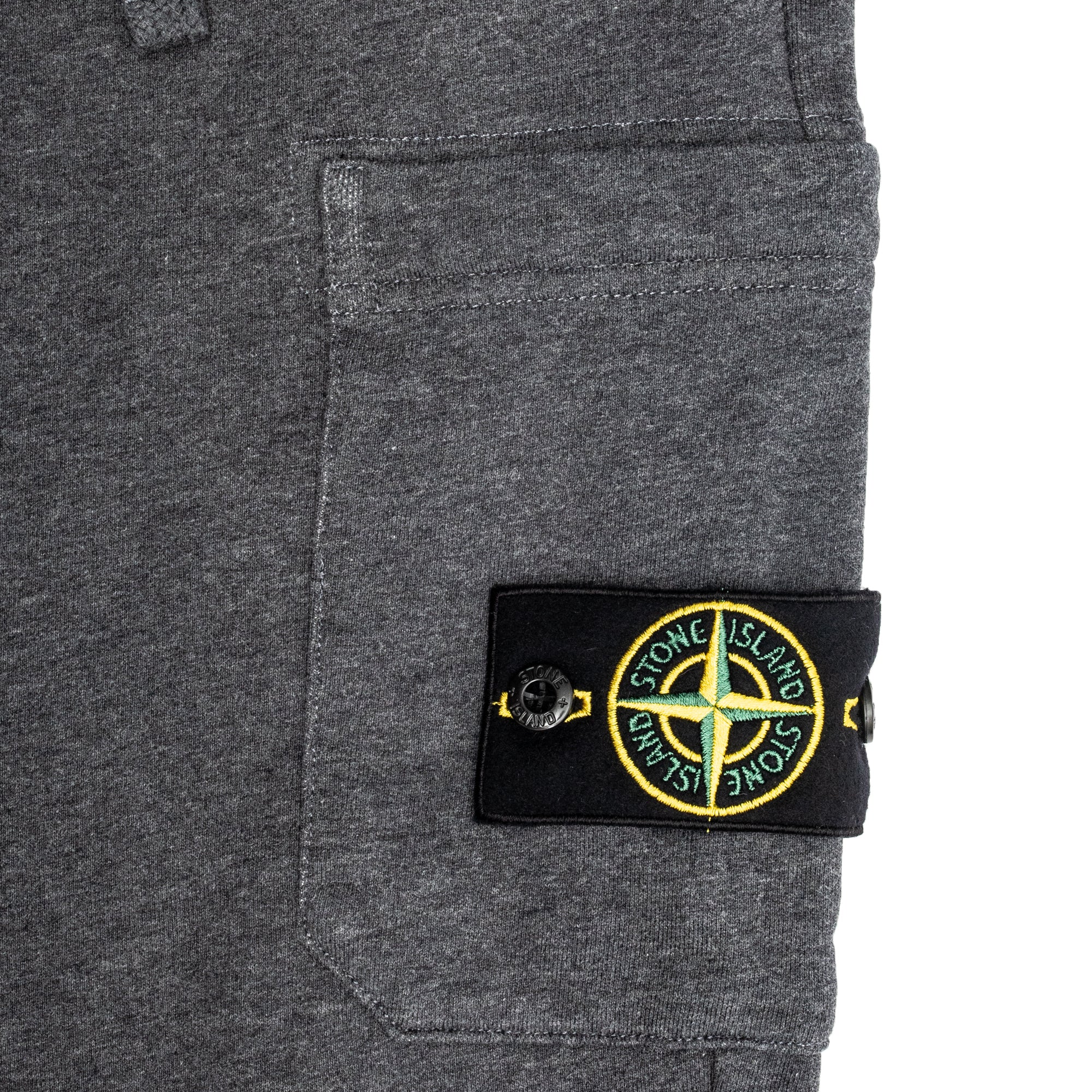 Mens Fleece Pants Grey Stone island – Гарантія оригінальності – детальний вид