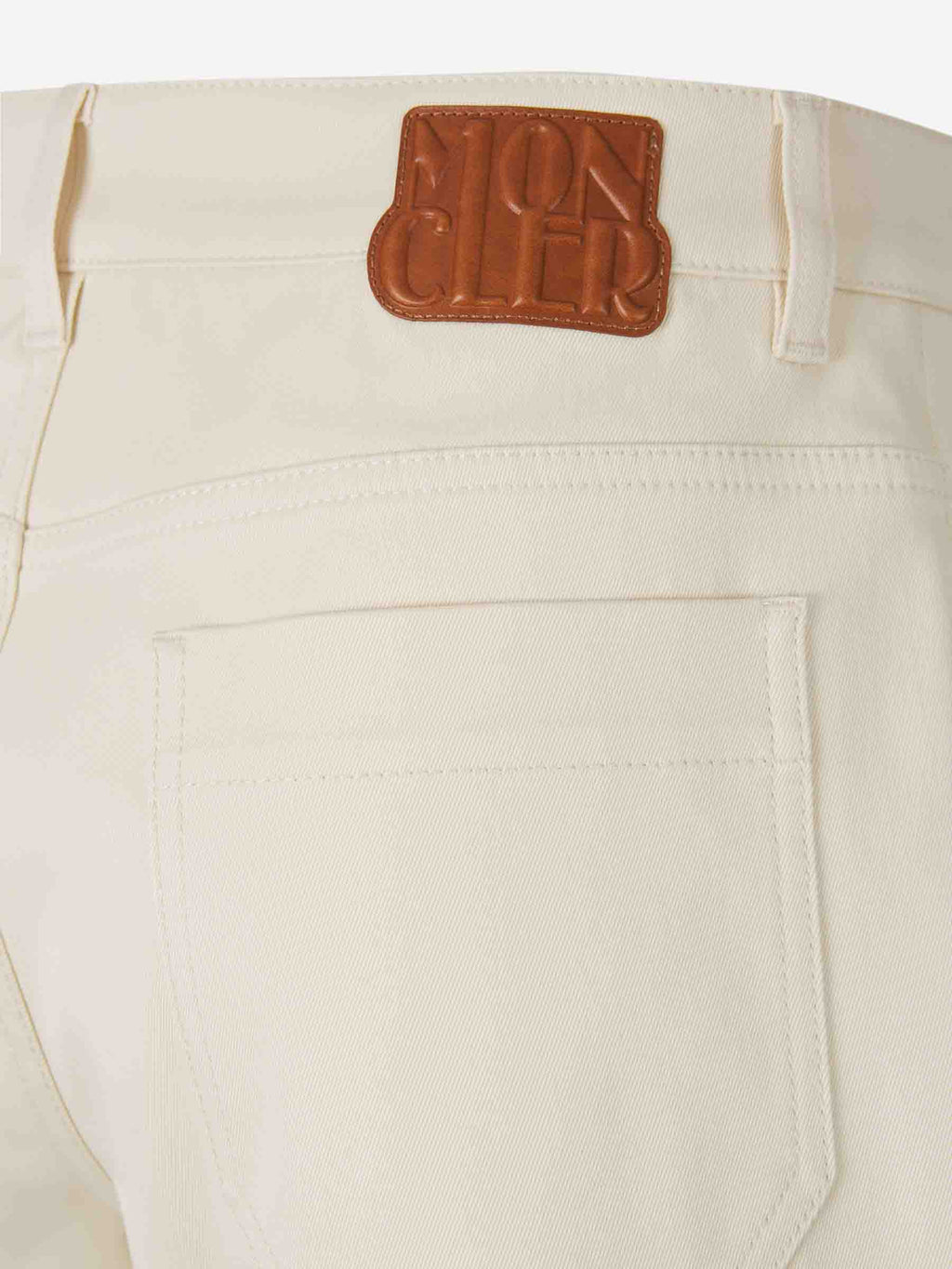 Оригінальна Cotton Gabardine Shorts Moncler – збільшений вид