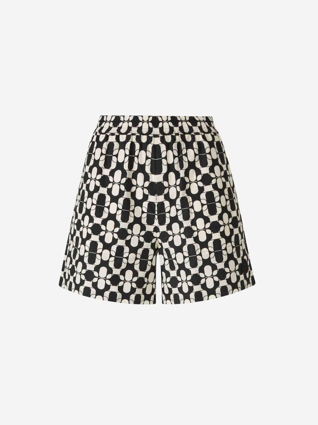 Cotton Printed Bermuda Shorts Moncler оригінал – Купити в Україні – боковий вид