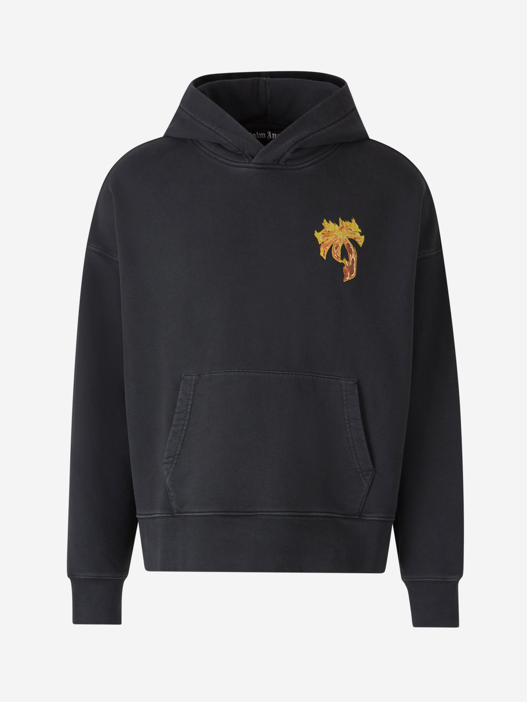 Burning Palm Sweatshirt Palm angels – Гарантія оригінальності – боковий вид