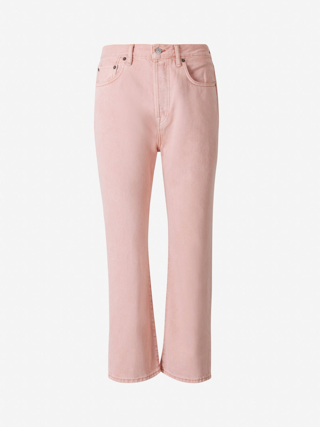 Оригінальна Cotton Pink Jeans Acne studios – боковий вид
