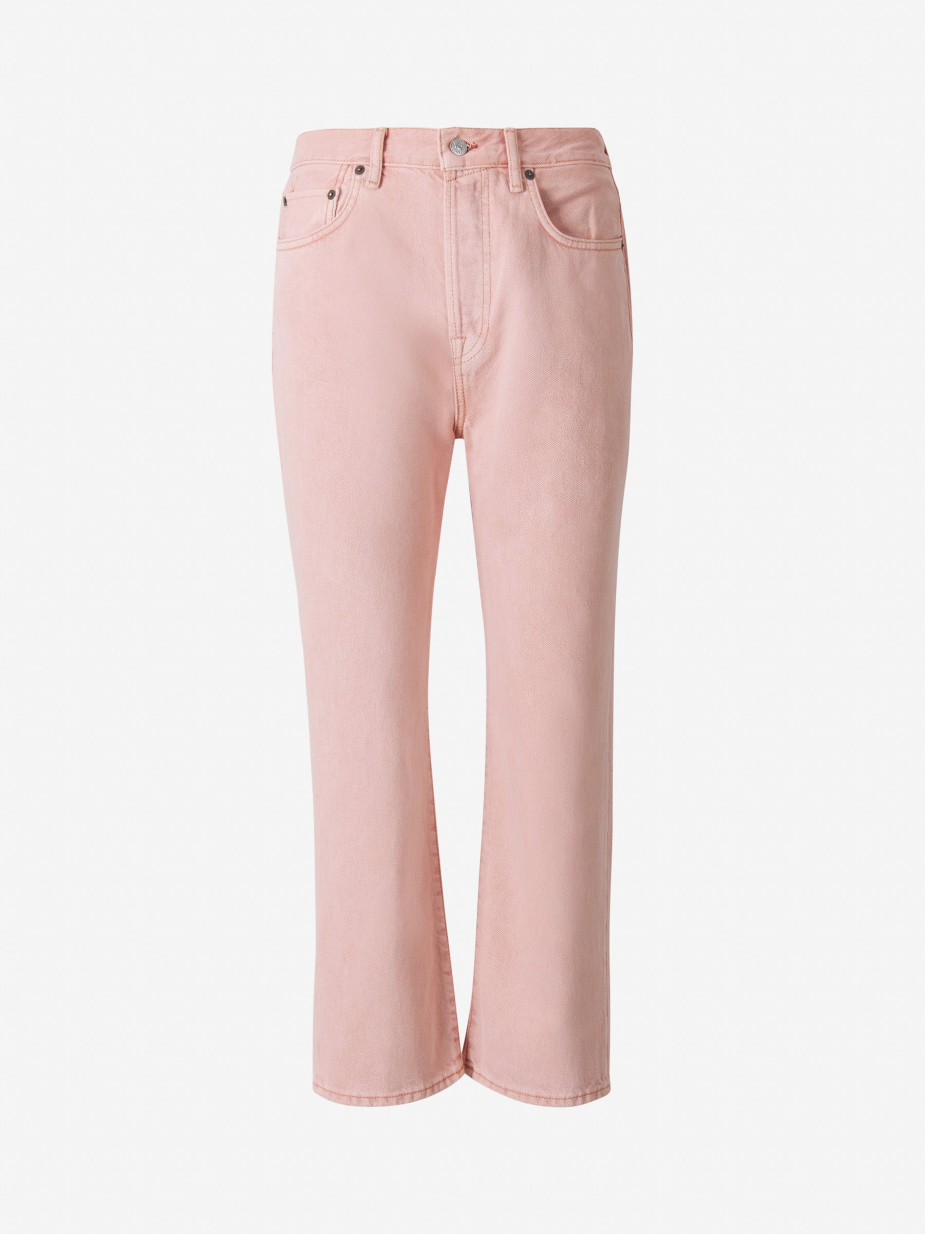 Оригінальна Cotton Pink Jeans Acne studios – боковий вид