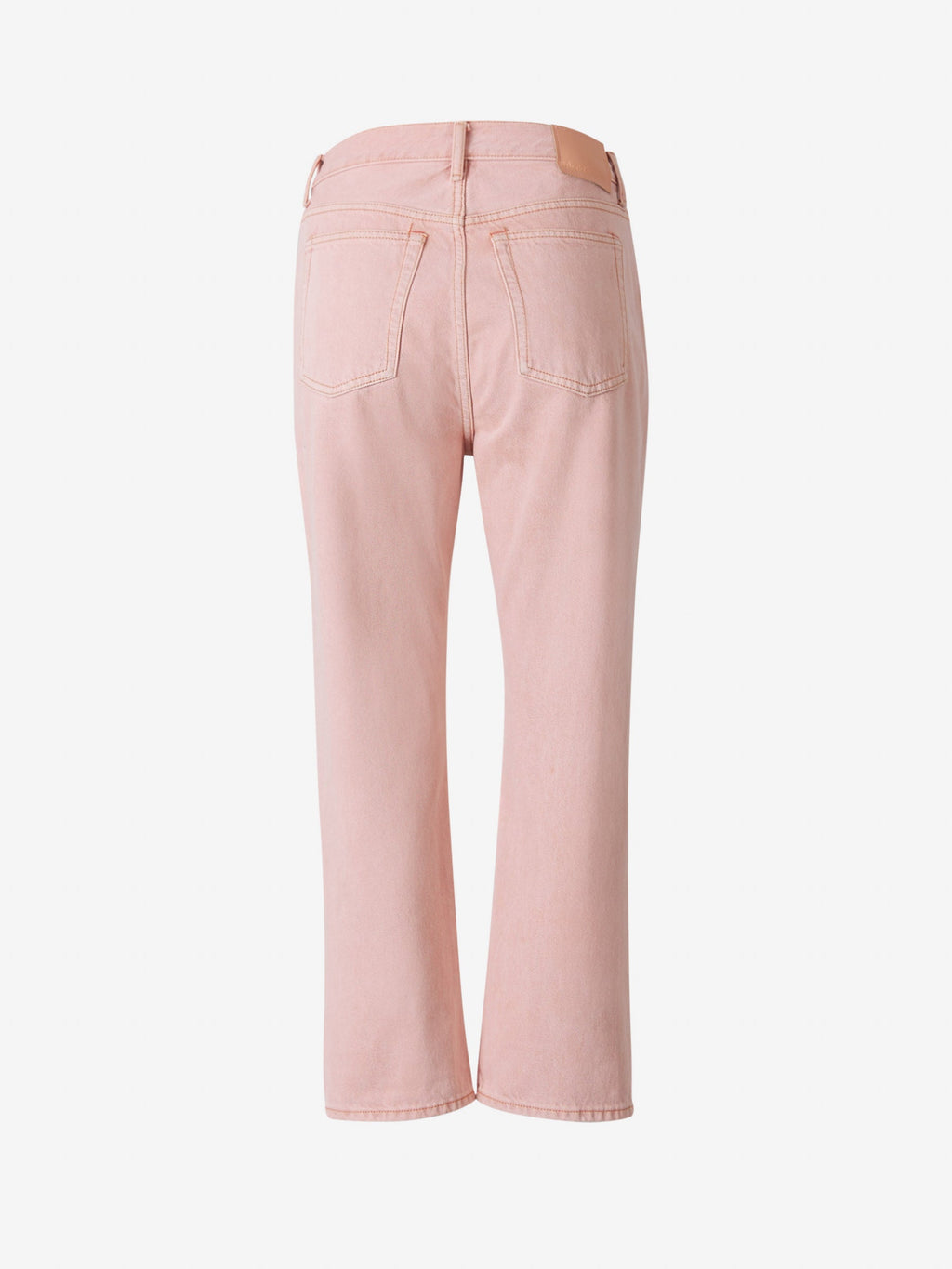 Оригінальна Cotton Pink Jeans Acne studios – вид ззаду