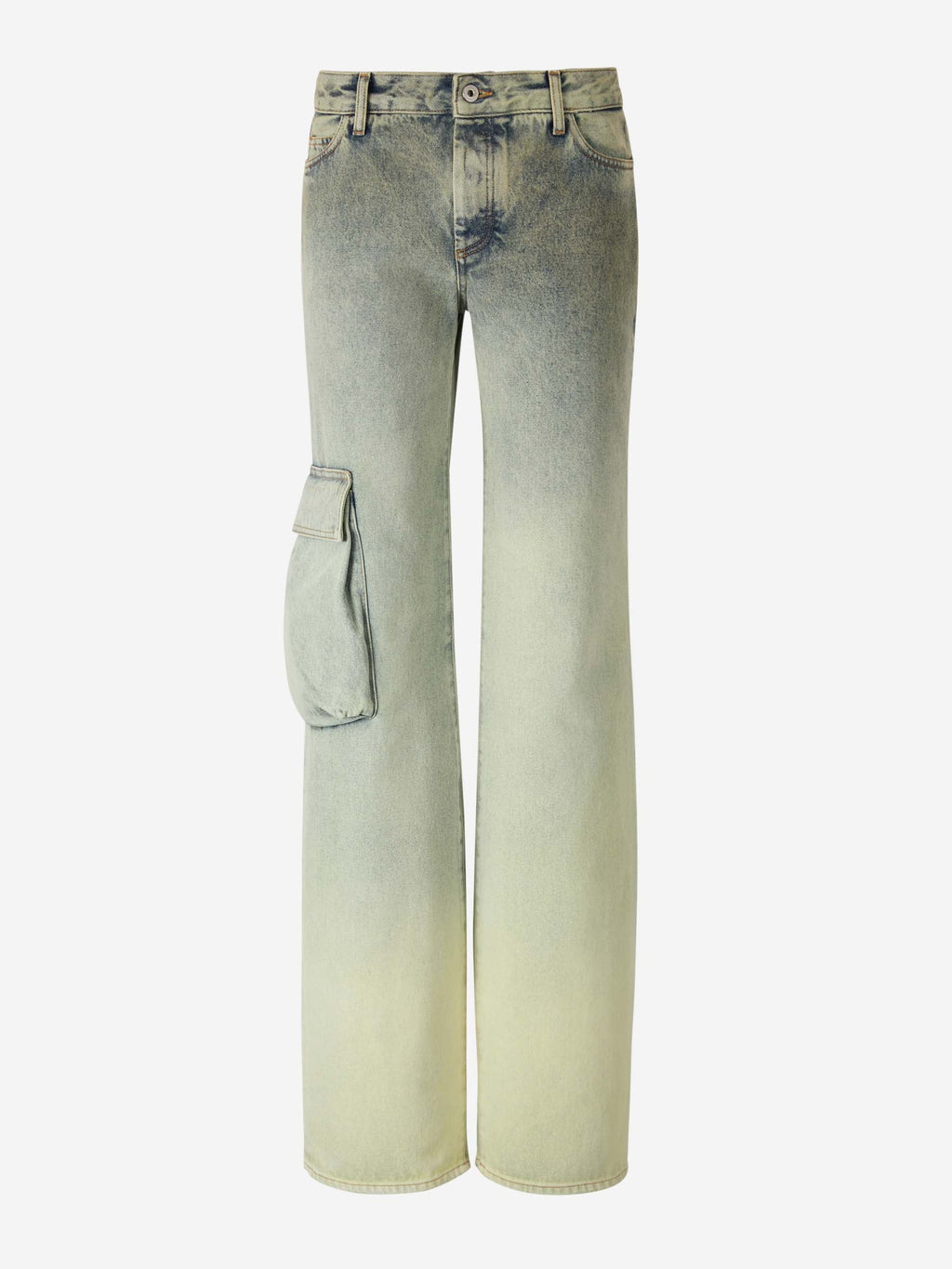 Jeans Toybox Laundry Off-white оригінал – Купити в Україні – боковий вид