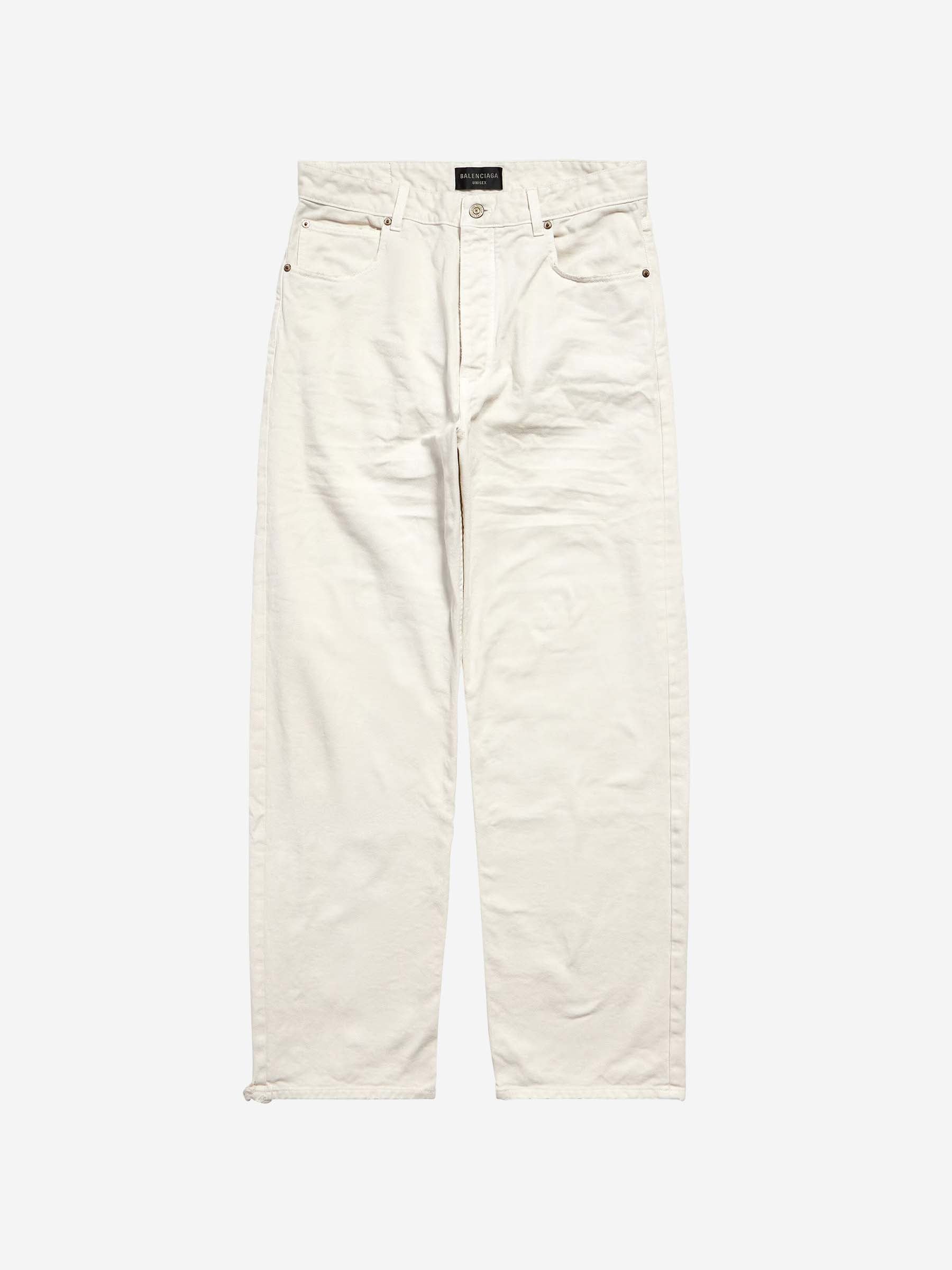 Wide Leg Jeans Balenciaga – Гарантія оригінальності – боковий вид