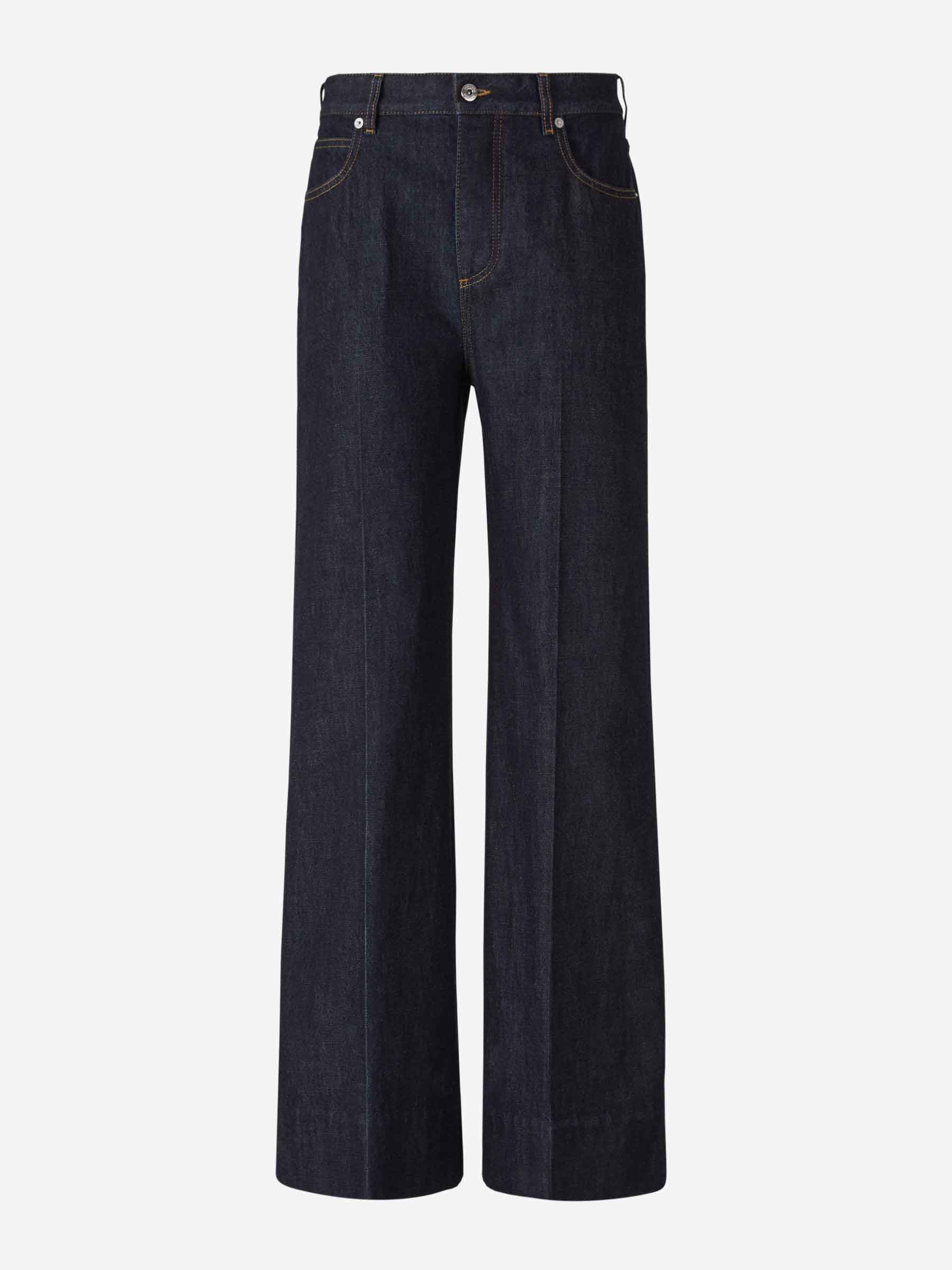 Оригінальна Palazzo Jeans Denm Bottega veneta – боковий вид