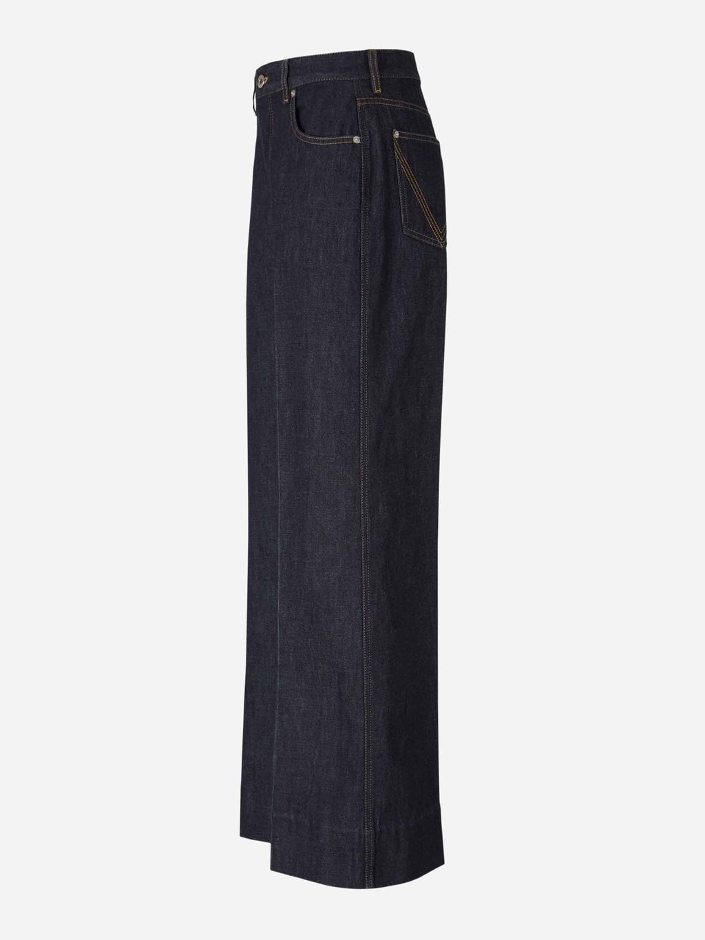Оригінальна Palazzo Jeans Denm Bottega veneta – вид ззаду