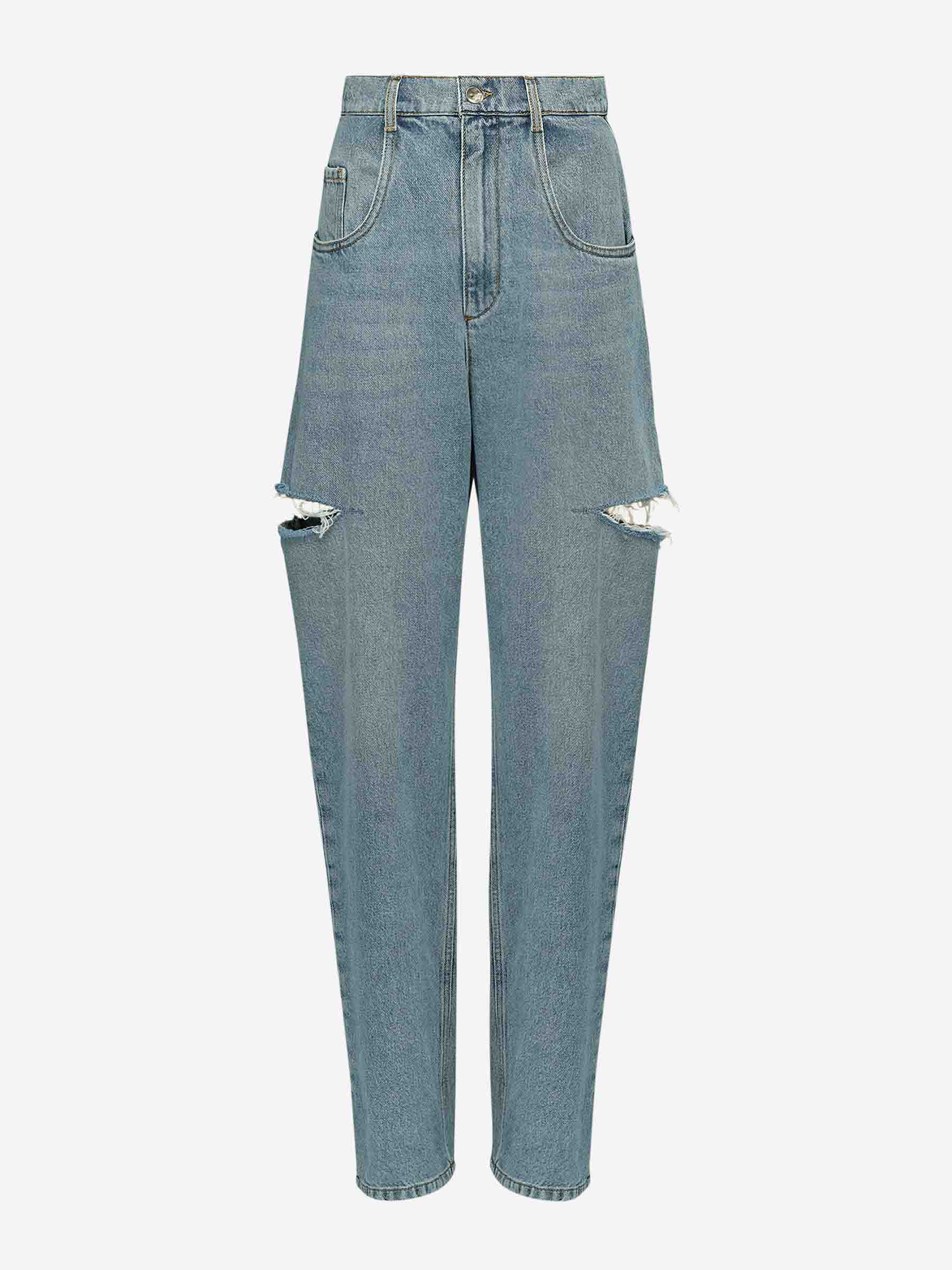 Оригінальна Wide Leg Jeans Maison margiela – боковий вид