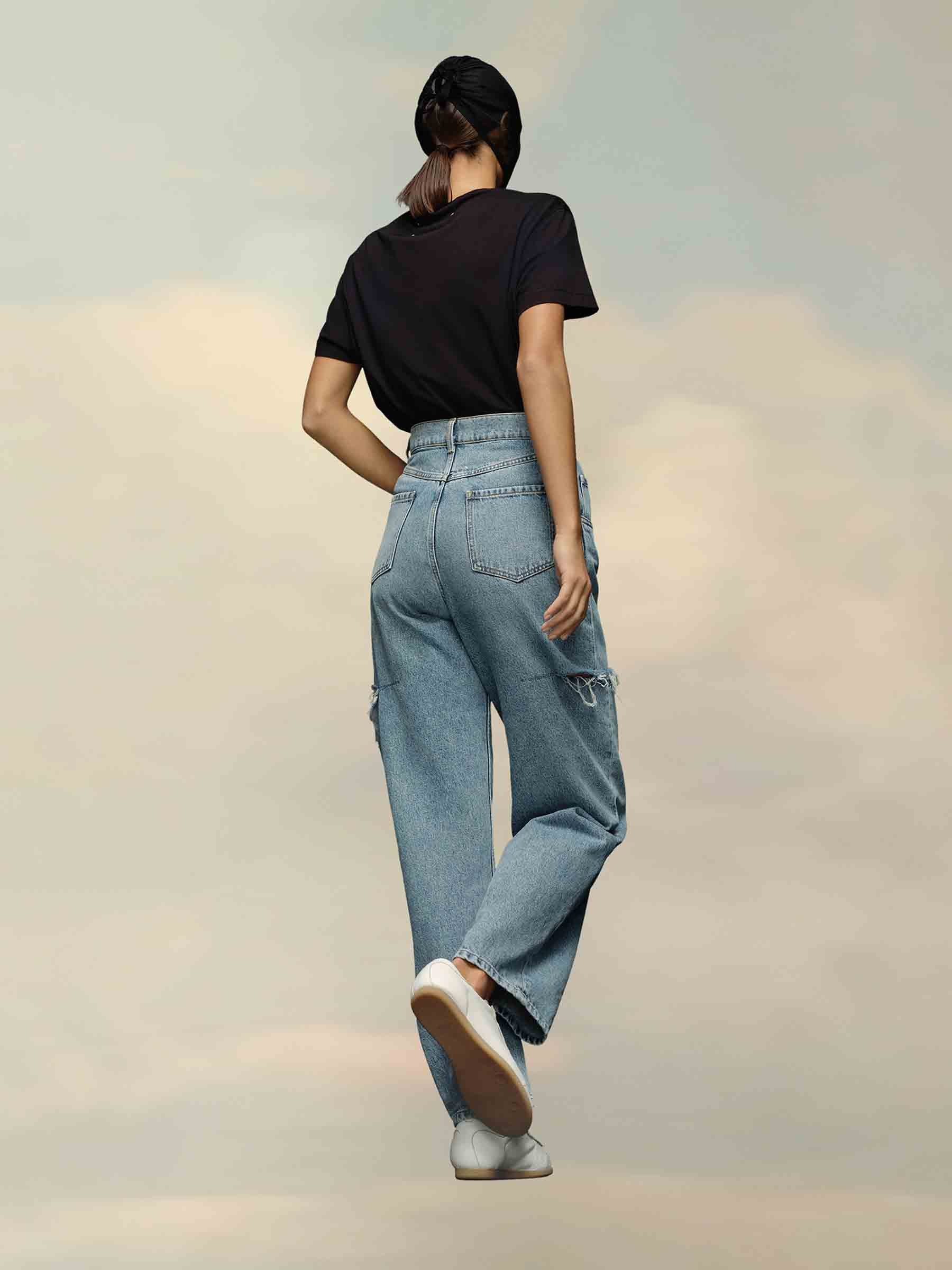 Оригінальна Wide Leg Jeans Maison margiela – збільшений вид