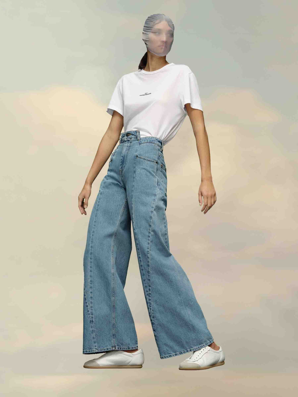 Оригінальна Wide Leg Jeans Maison margiela – детальний вид