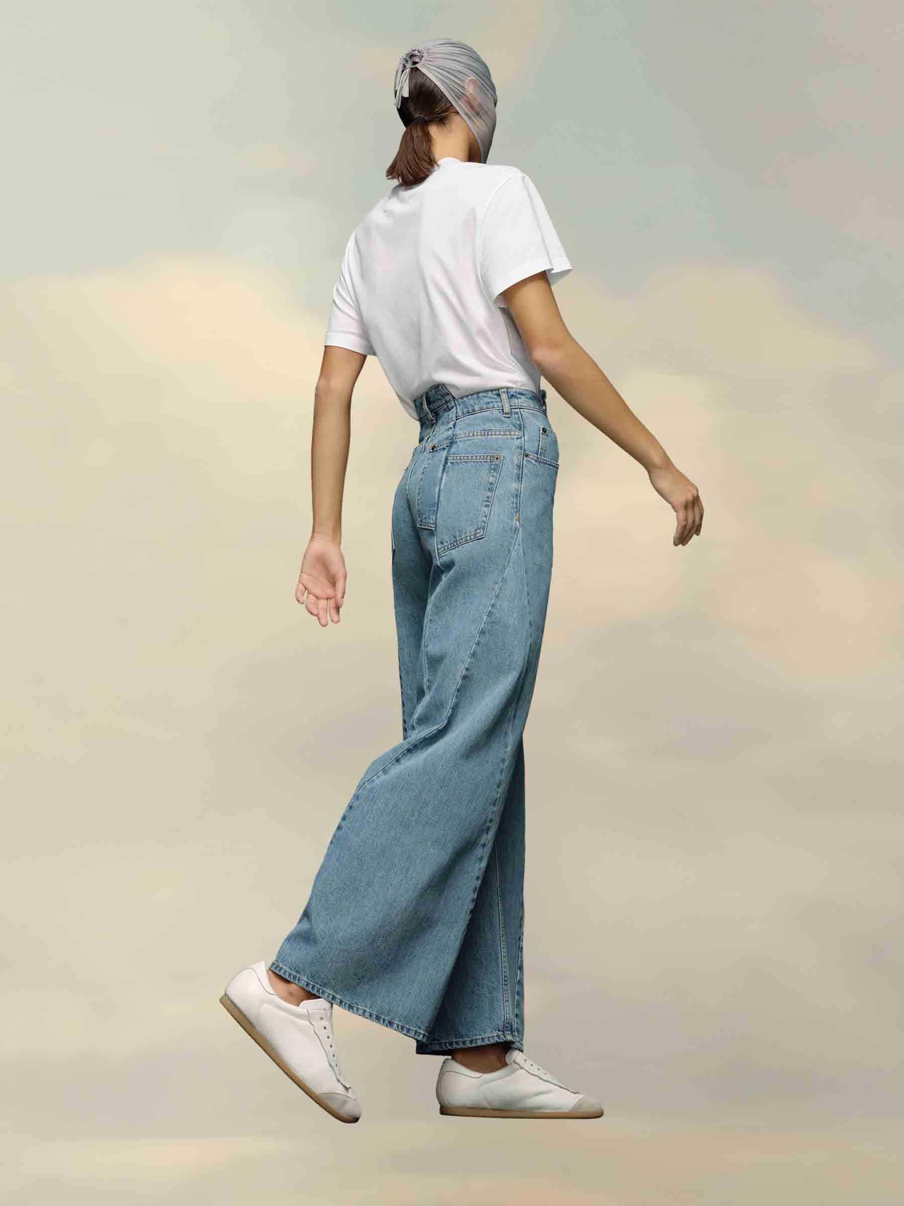 Оригінальна Wide Leg Jeans Maison margiela – збільшений вид