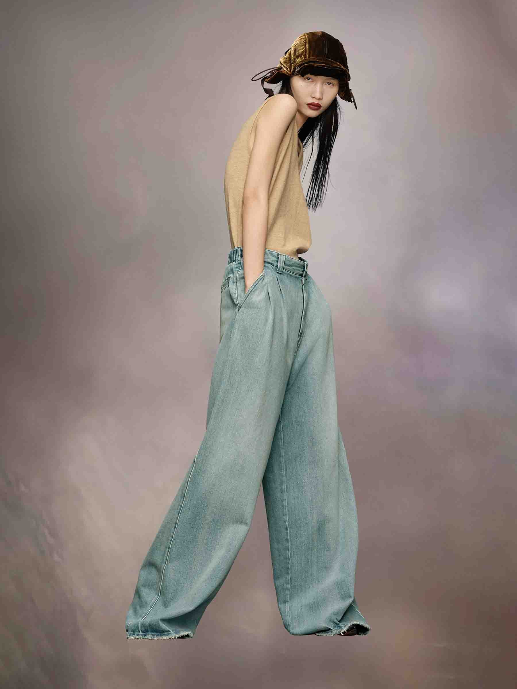 Оригінальна Wide Leg Jeans Maison margiela – детальний вид