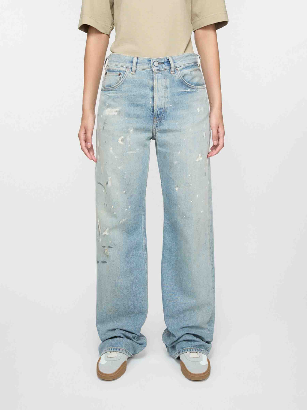 Wide Leg Jeans 2021 Acne studios – Гарантія оригінальності – боковий вид