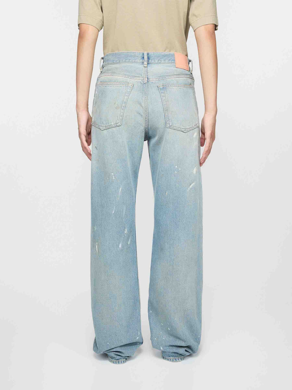 Wide Leg Jeans 2021 Acne studios – Гарантія оригінальності – вид ззаду