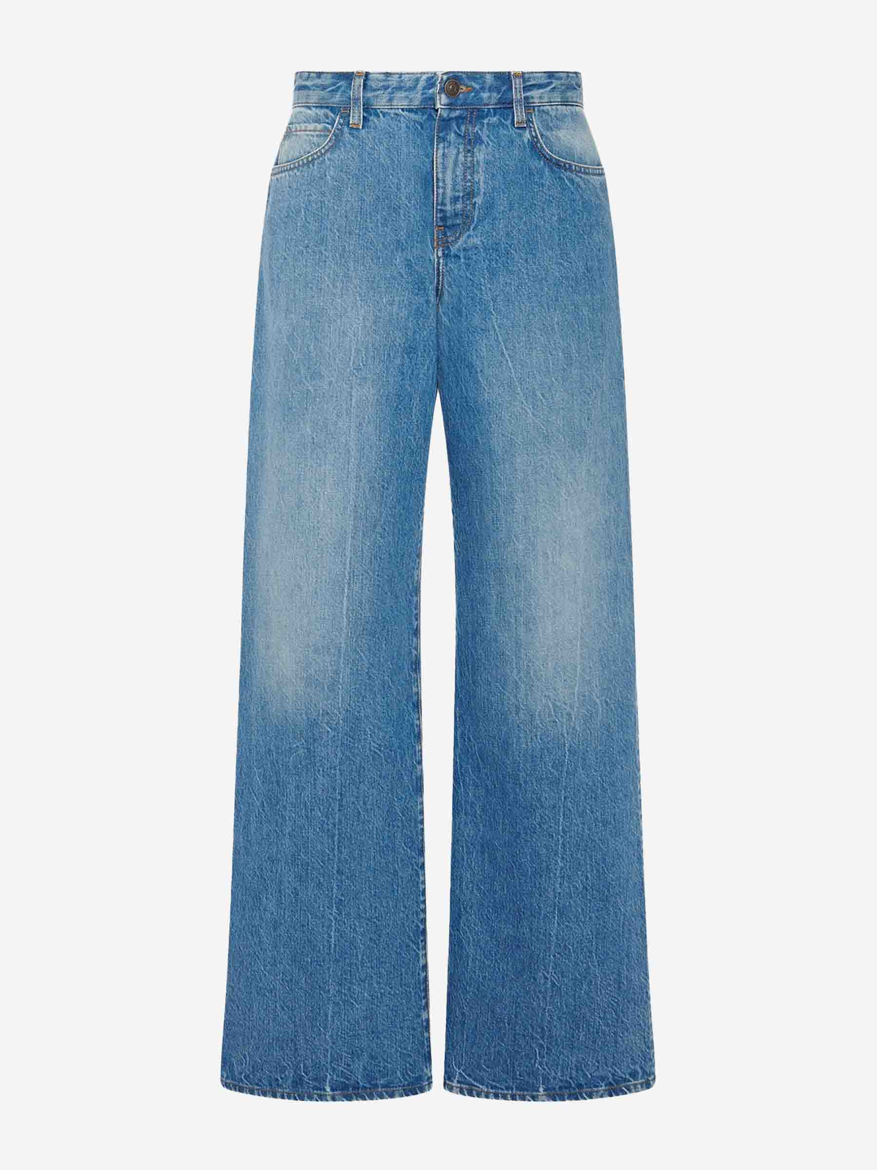 Wide Leg Eglitta Jeans The row – Гарантія оригінальності – боковий вид
