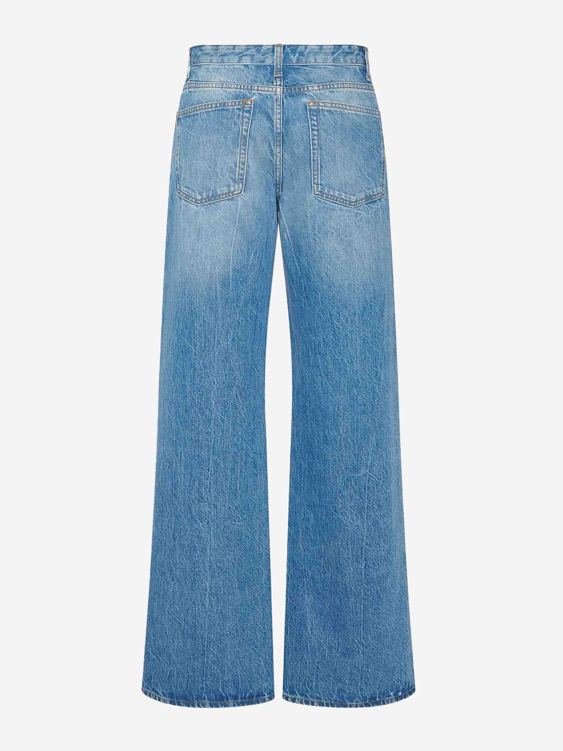 Wide Leg Eglitta Jeans The row – Гарантія оригінальності – вид ззаду