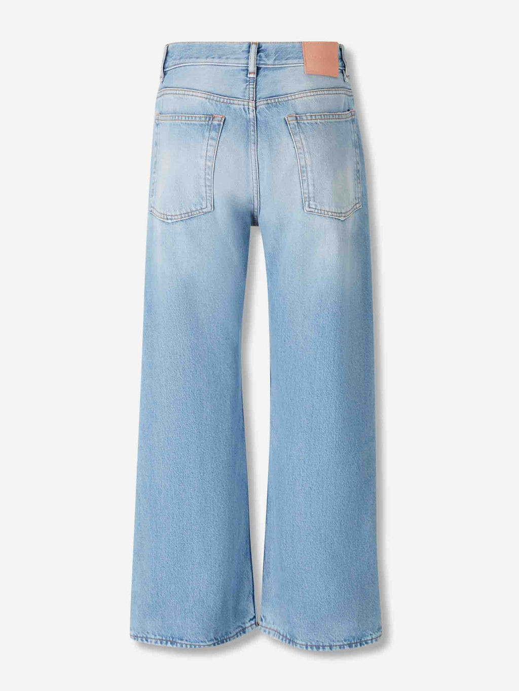 Wide Straight Jeans 2021f Acne studios – Гарантія оригінальності – вид ззаду