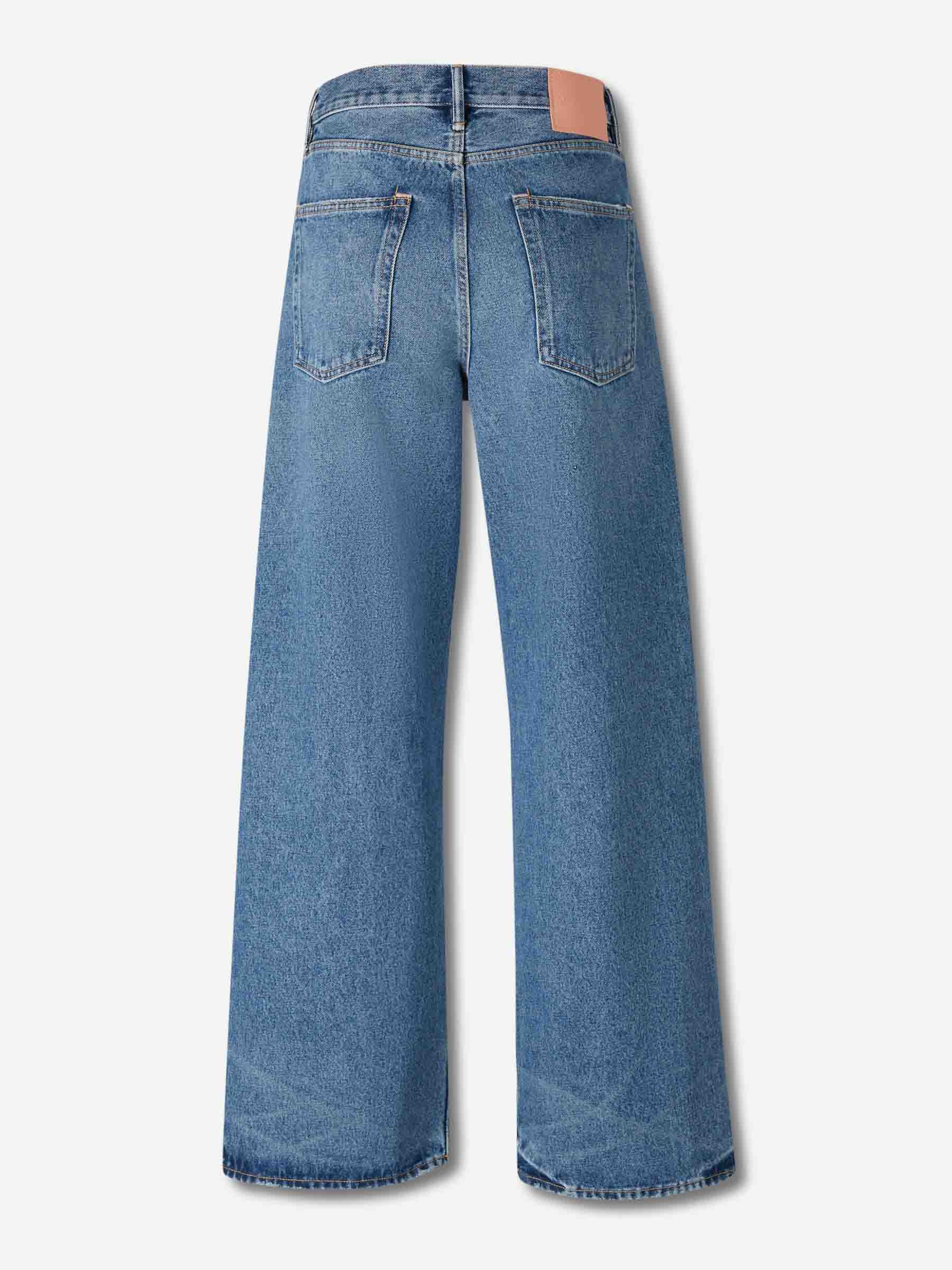 Wide Jeans 1981 Acne studios – Гарантія оригінальності – вид ззаду