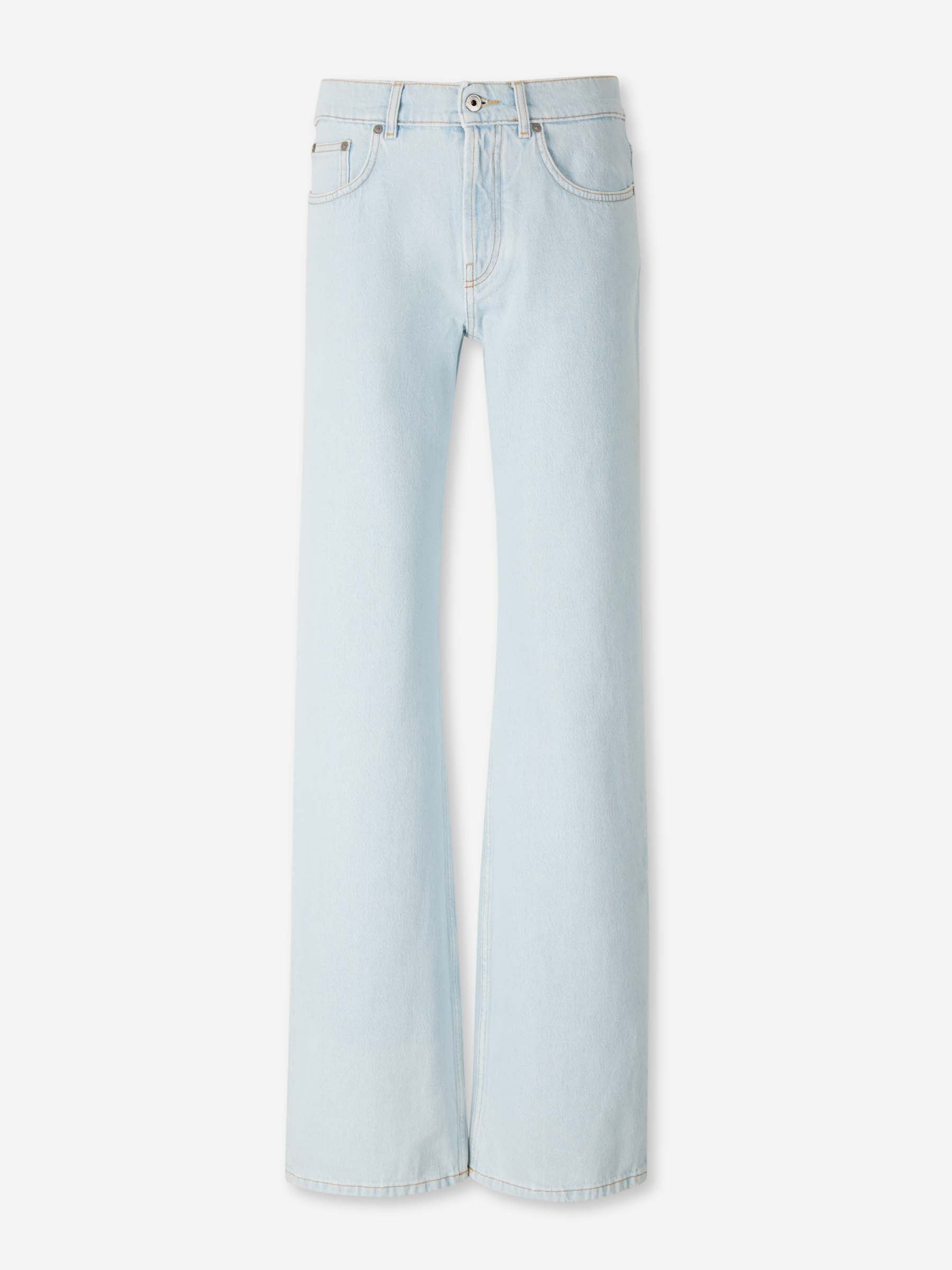 Оригінальна Straight Jeans Off-white – боковий вид