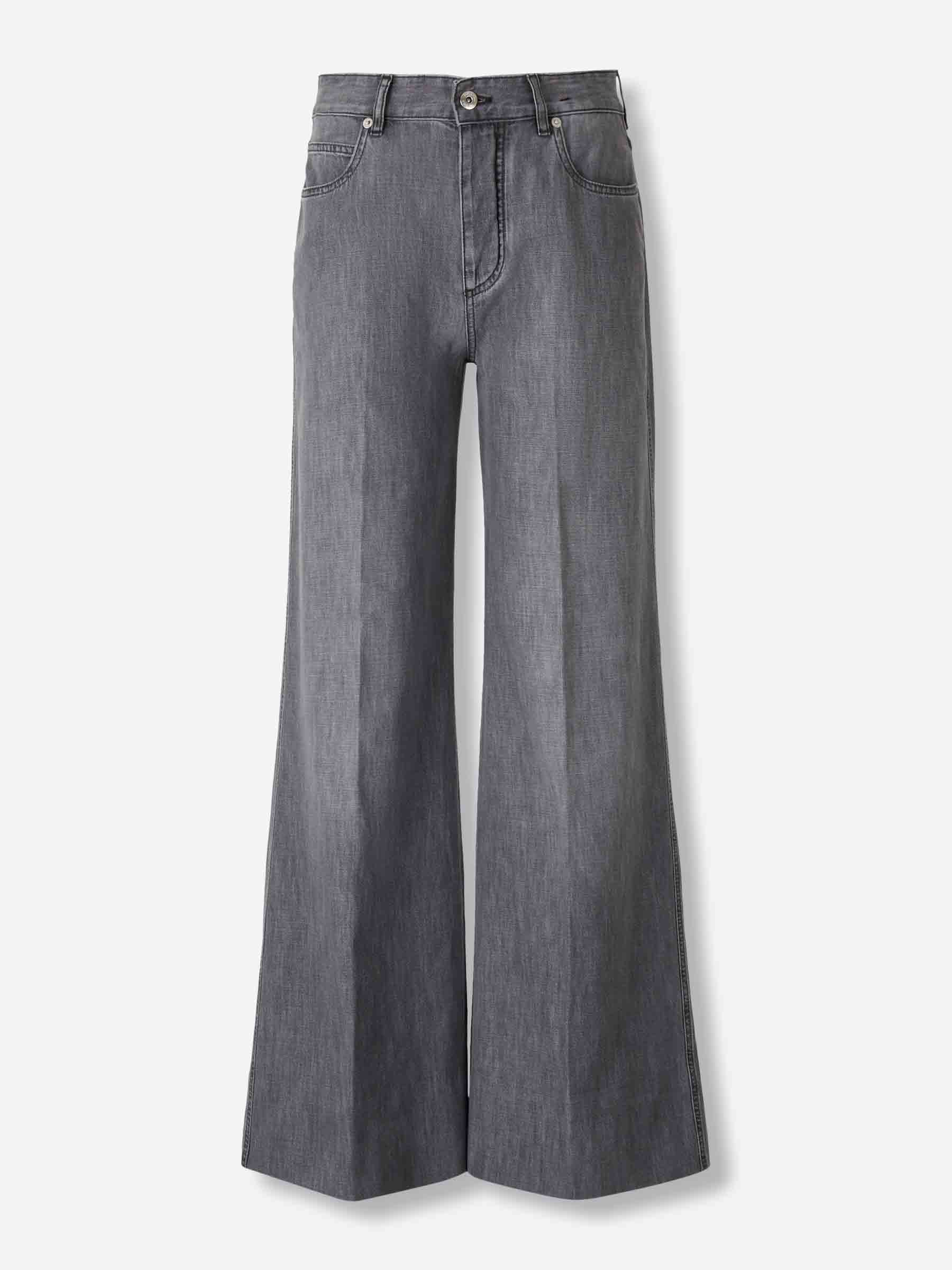 Оригінальна Wide Jeans Bottega veneta – боковий вид