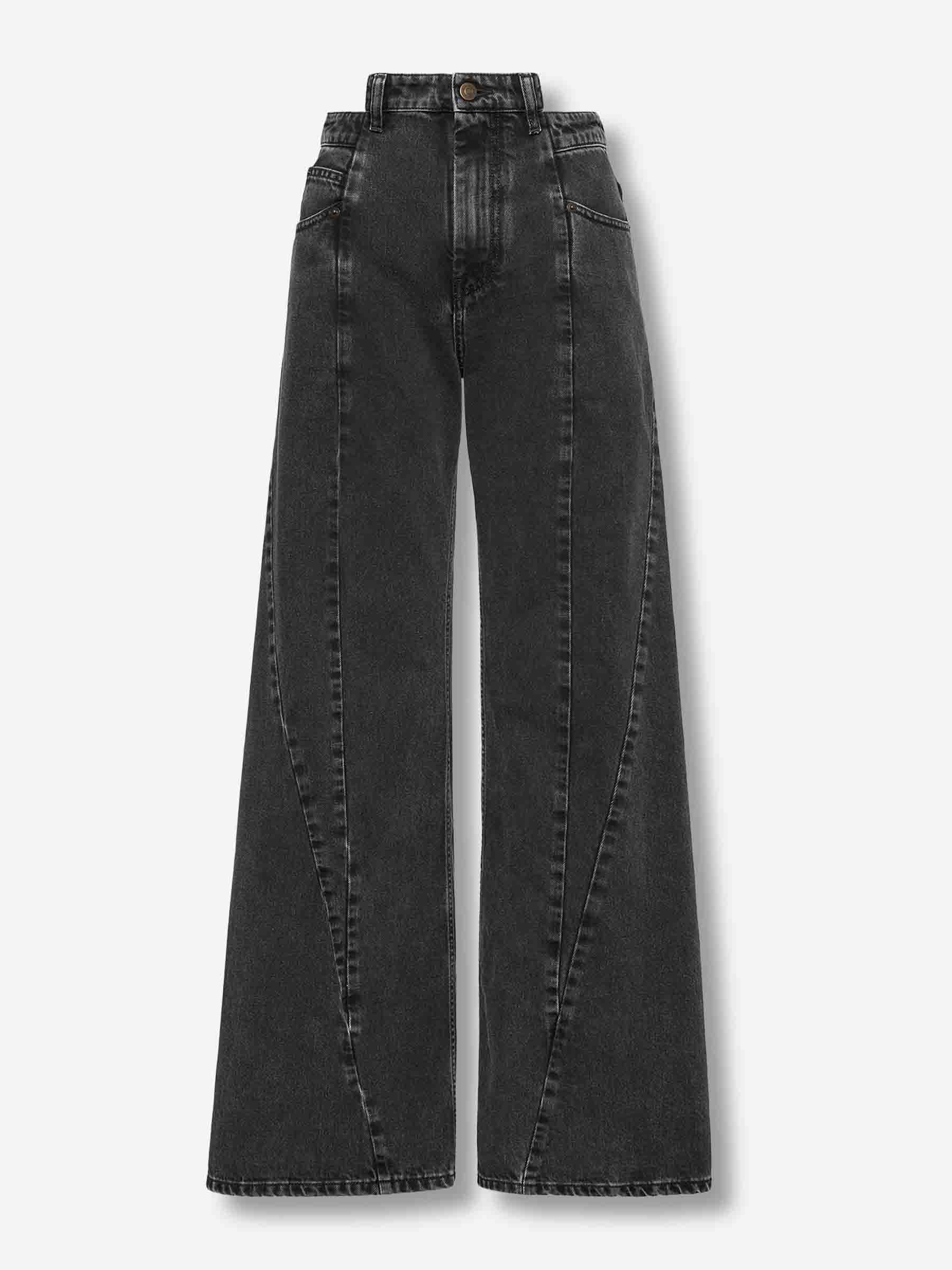 Оригінальна Straight Jeans Pockets Maison margiela – боковий вид