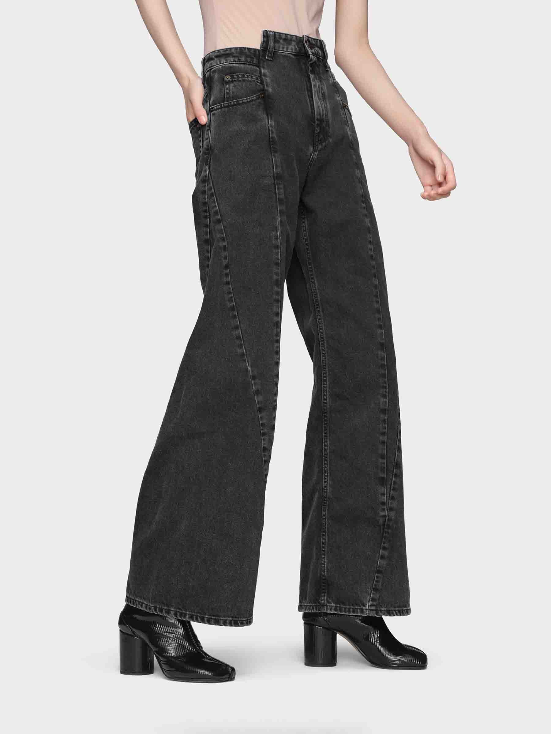 Оригінальна Straight Jeans Pockets Maison margiela – вид ззаду