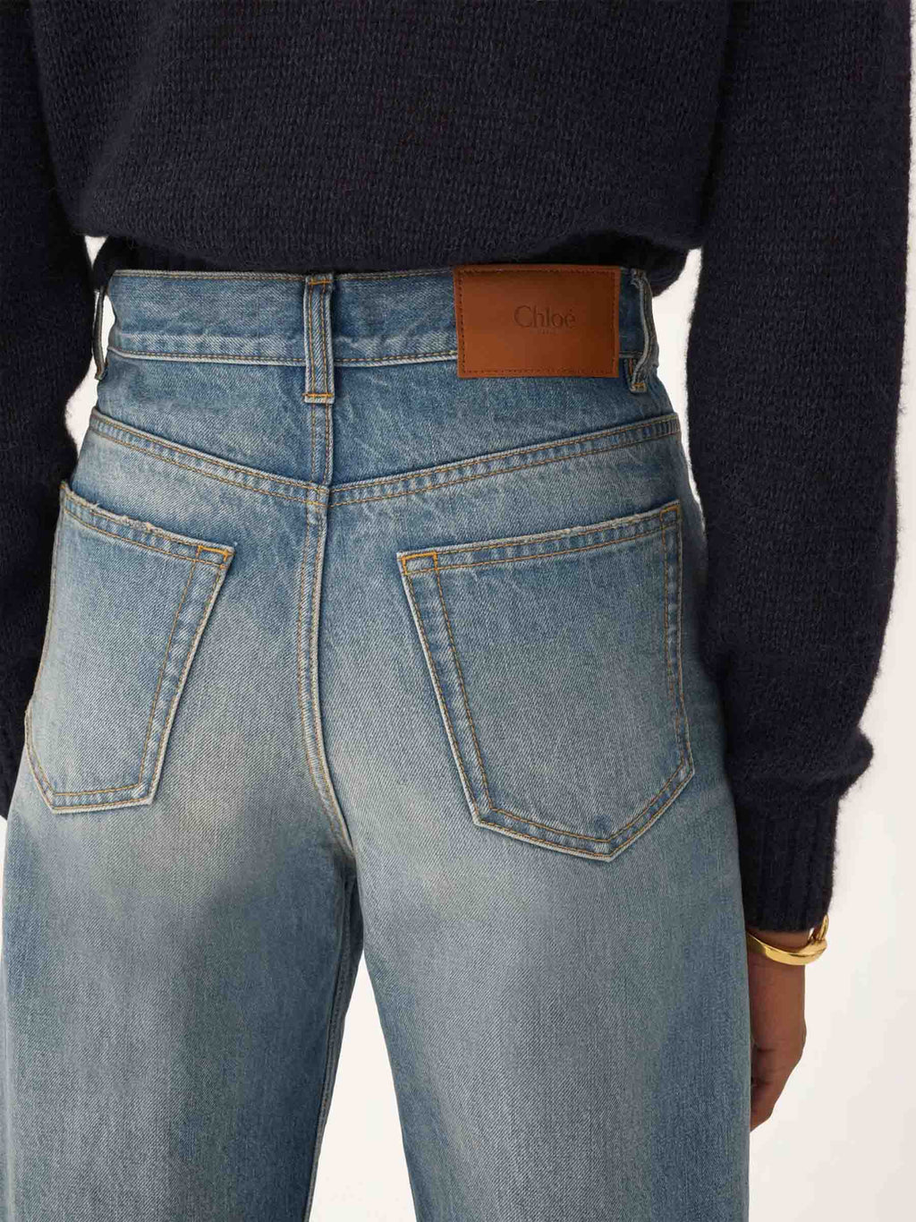 Wide Leg Jeans Chloe – Гарантія оригінальності – збільшений вид