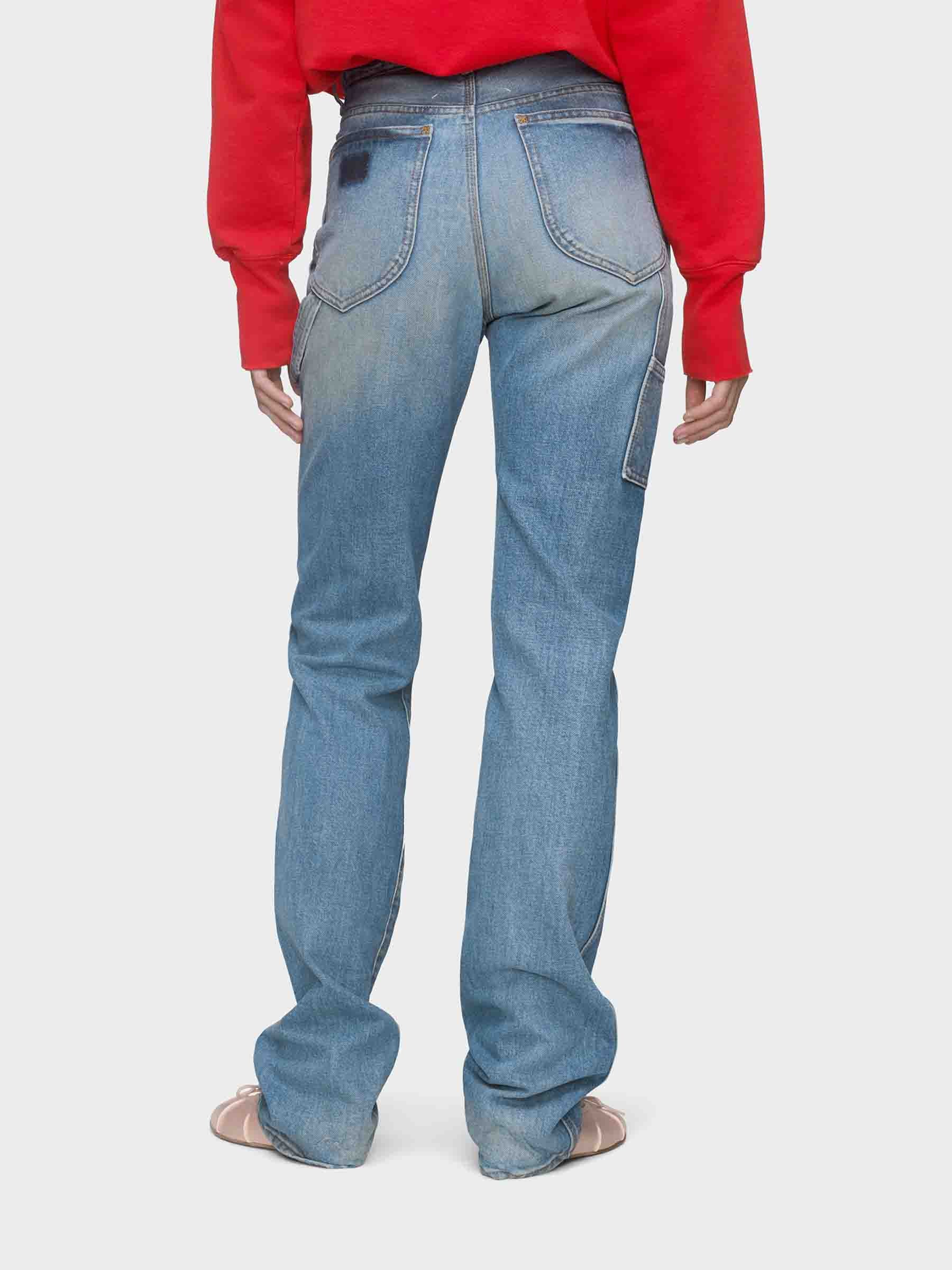 Cotton Straight Leg Jeans Maison margiela оригінал – Купити в Україні – збільшений вид