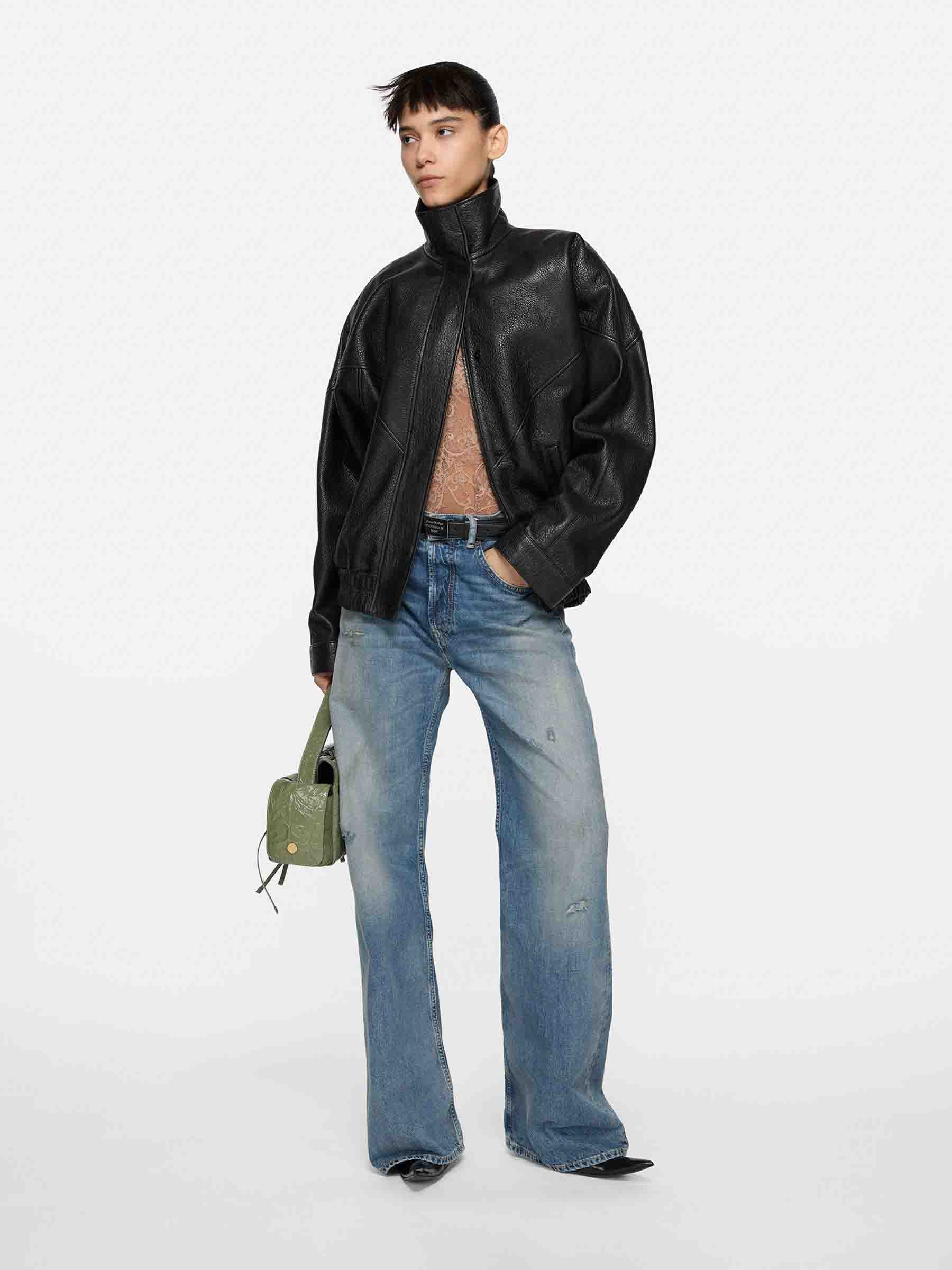 Vintage Wide Leg Jeans Acne studios – Гарантія оригінальності – вид ззаду