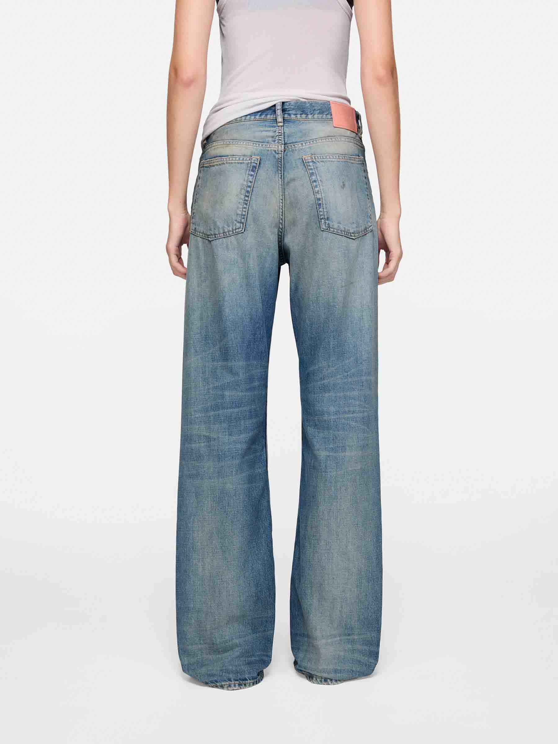 Vintage Wide Leg Jeans Acne studios – Гарантія оригінальності – збільшений вид